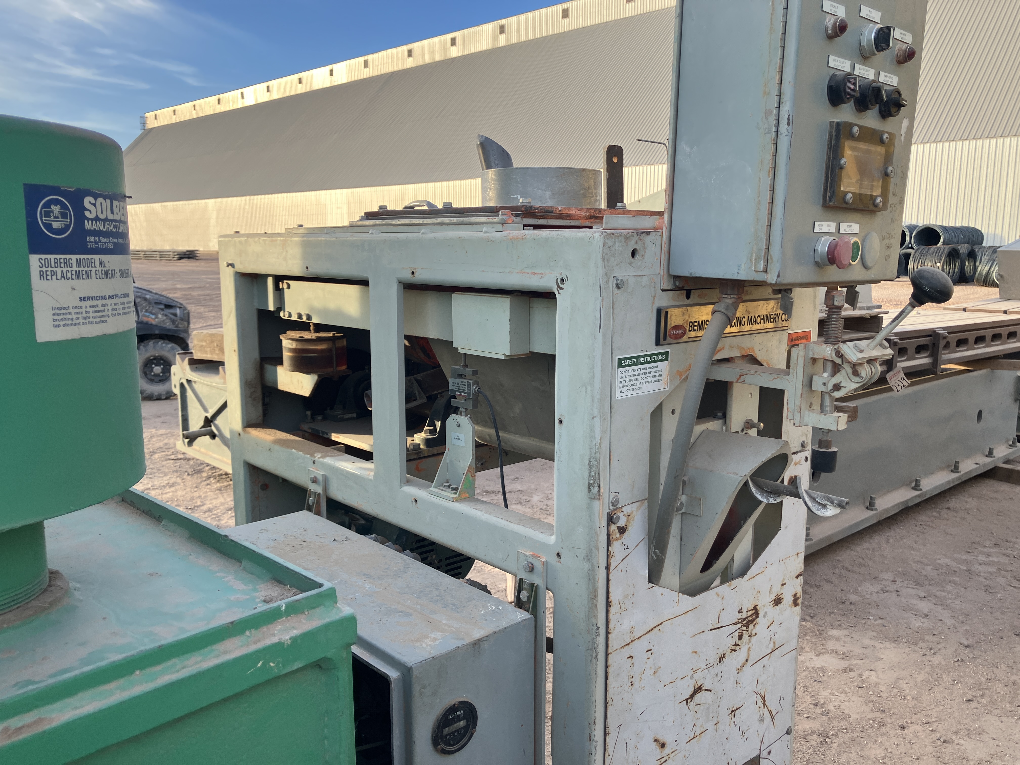 Used Bemis Auger Bagger#4266