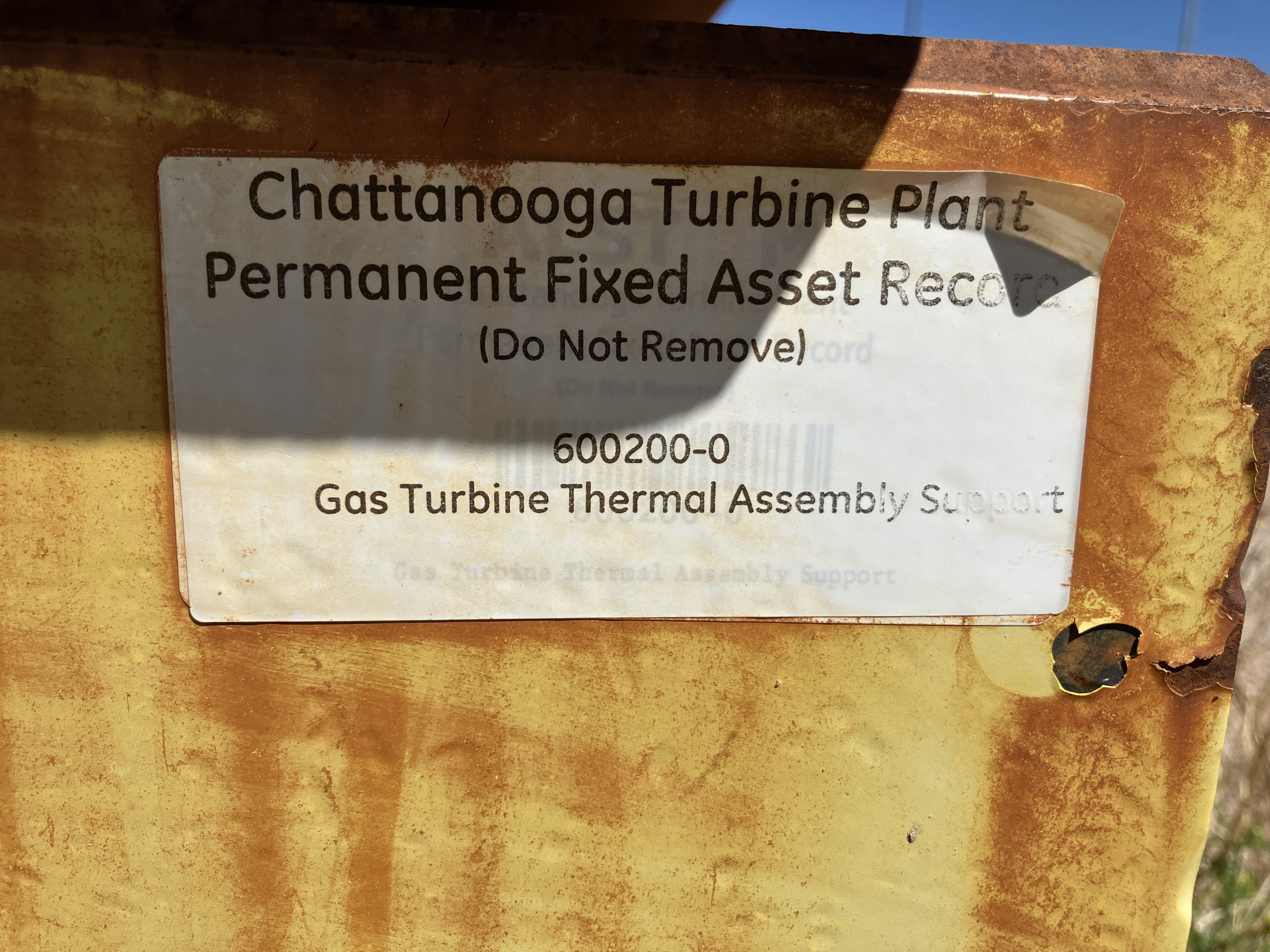 Used Precision Ground Turbine Setup Plate #4251