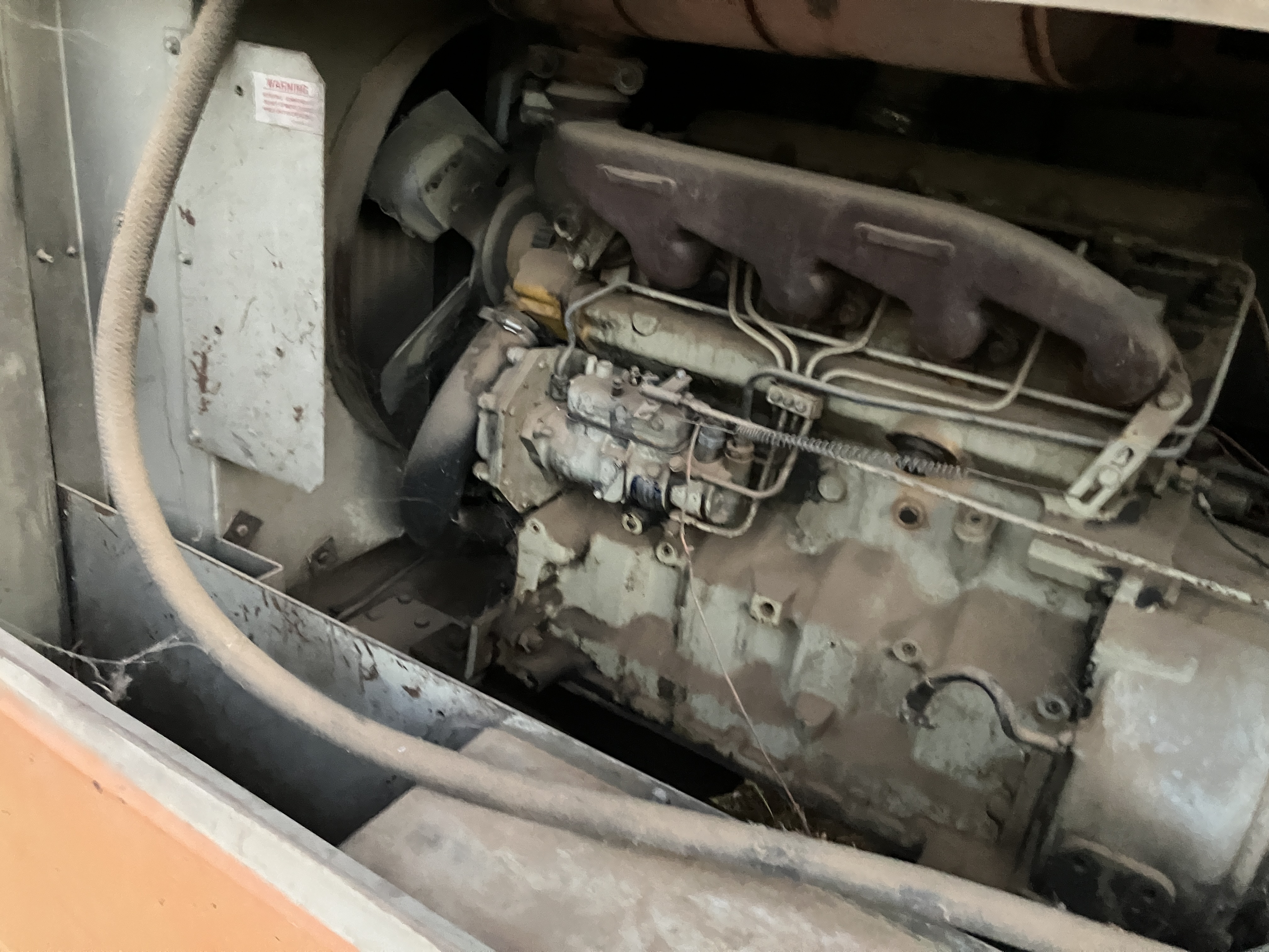 Used Sullivan D0185 Diesel Air Compressor #4270