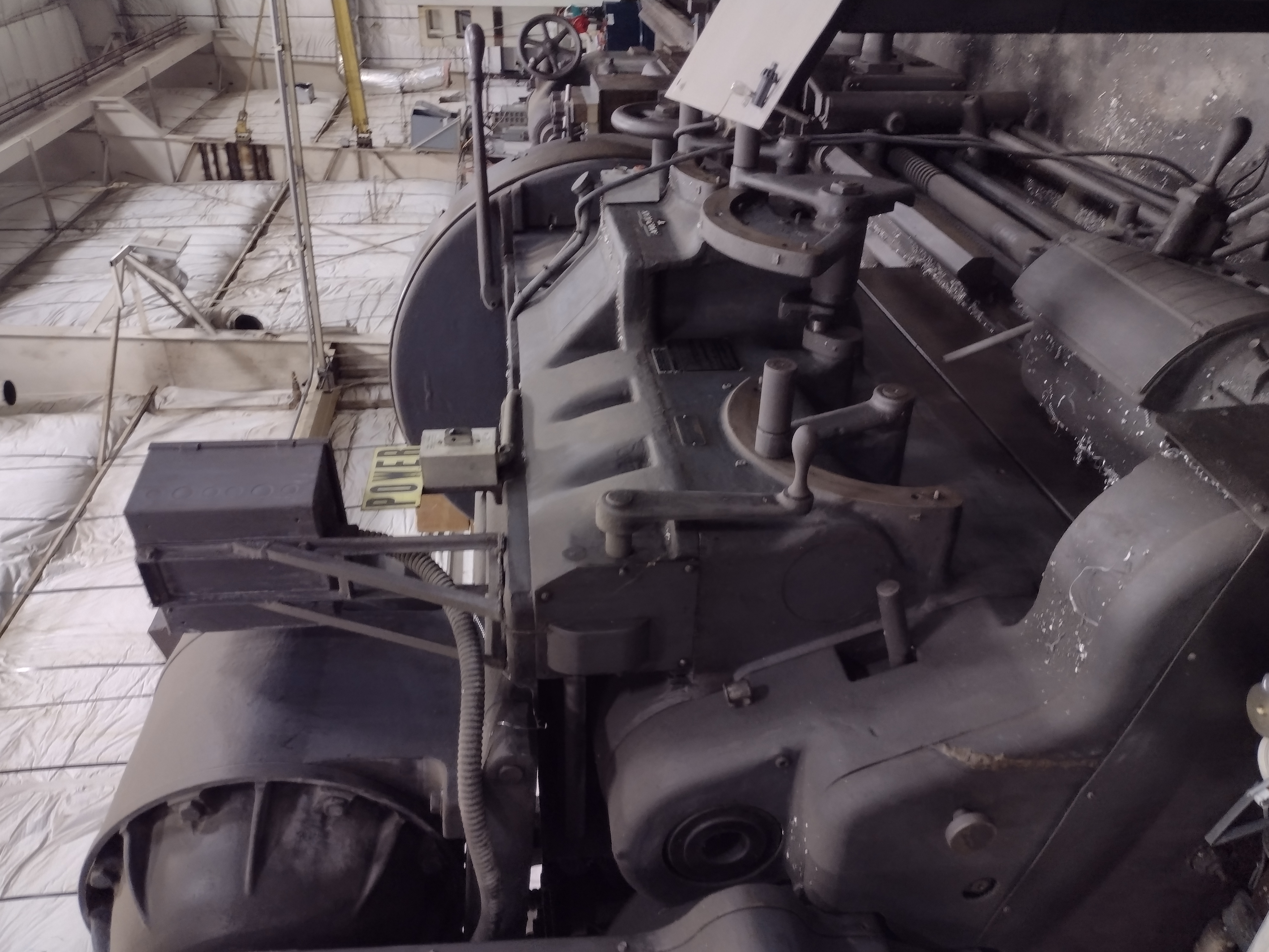 Used 65" x 190" American Lathe, In operation