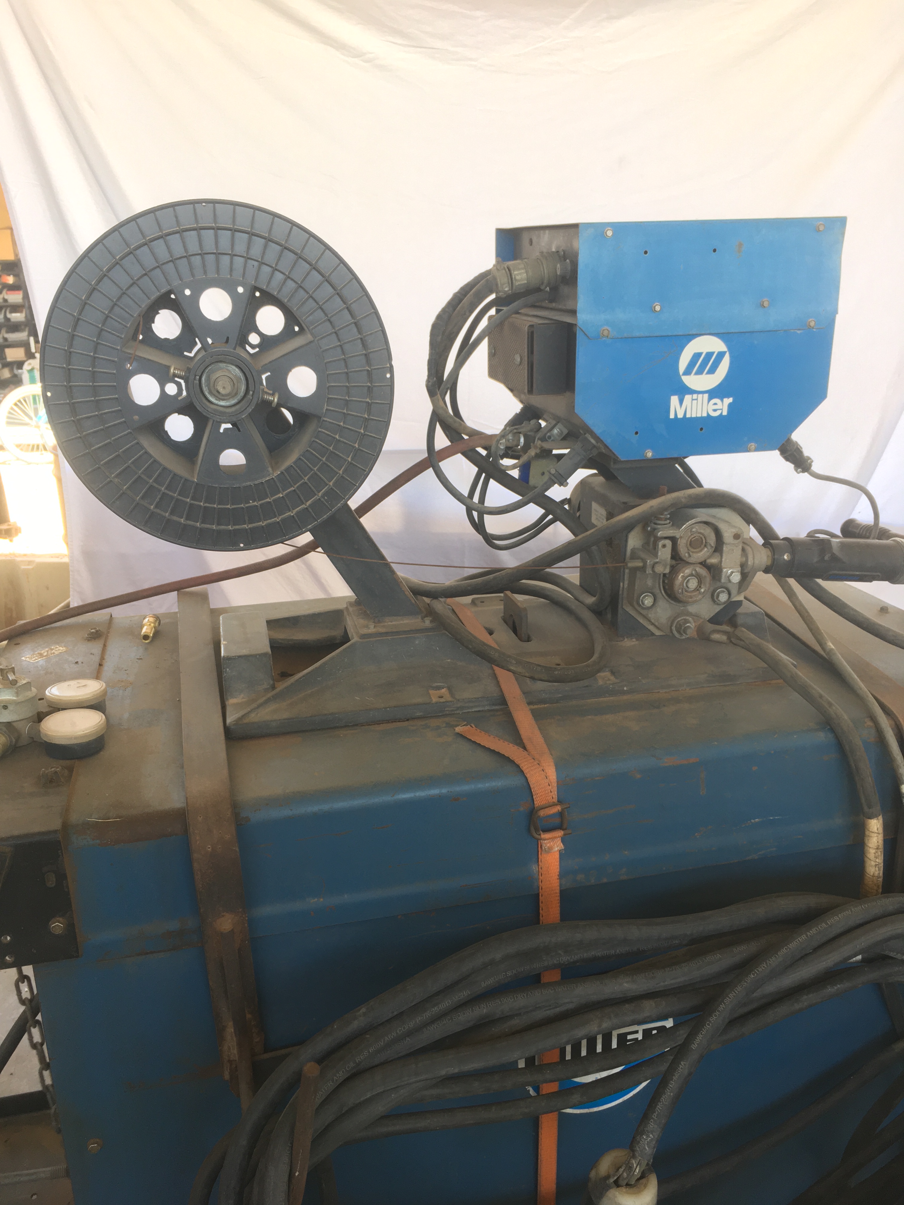 Used MILLER PULSTAR 450 AMP MIG WELDER,  $1100 OBO