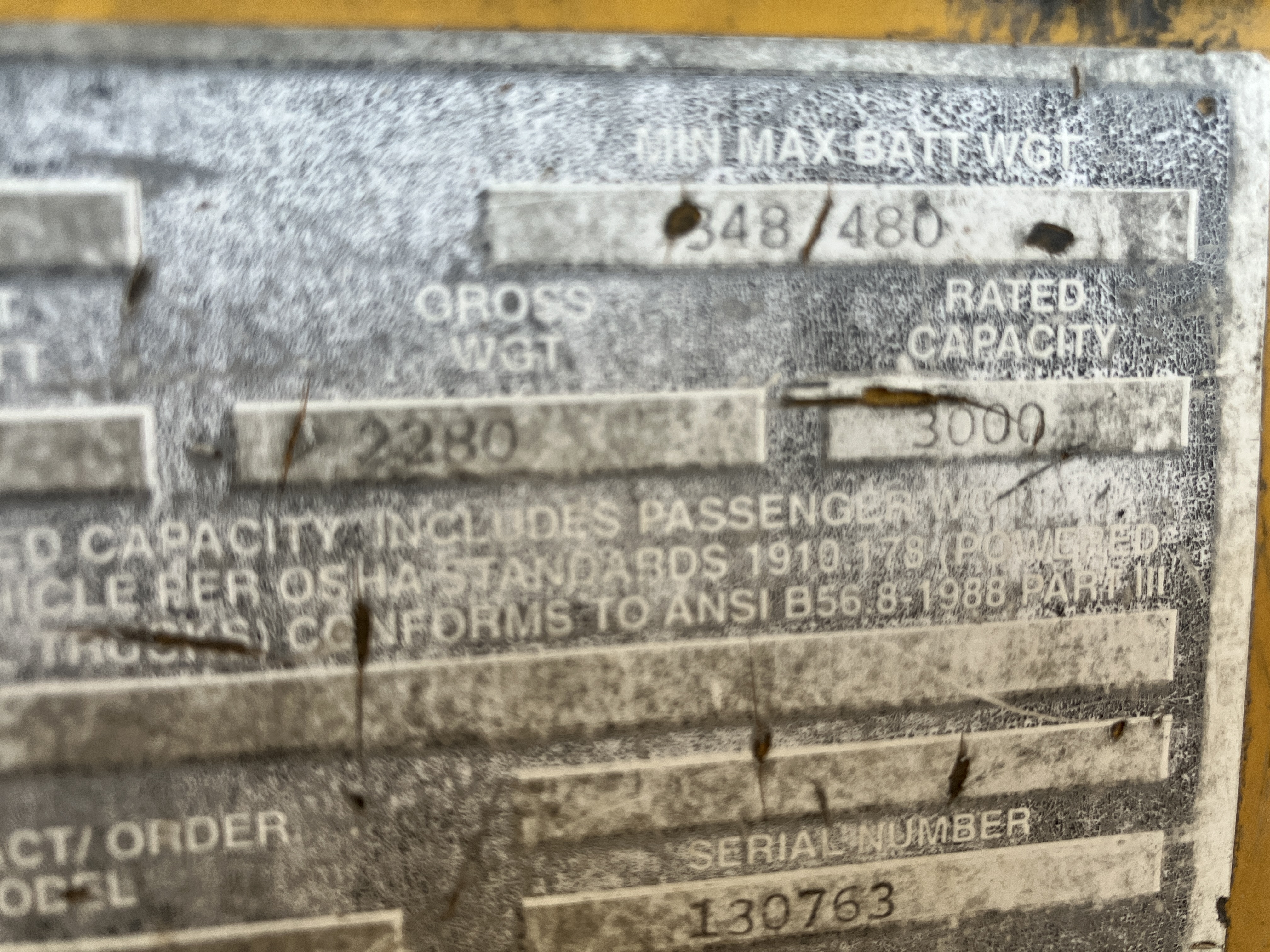 Used Taylor-Dunn 3 Volt Electric Cart #4250