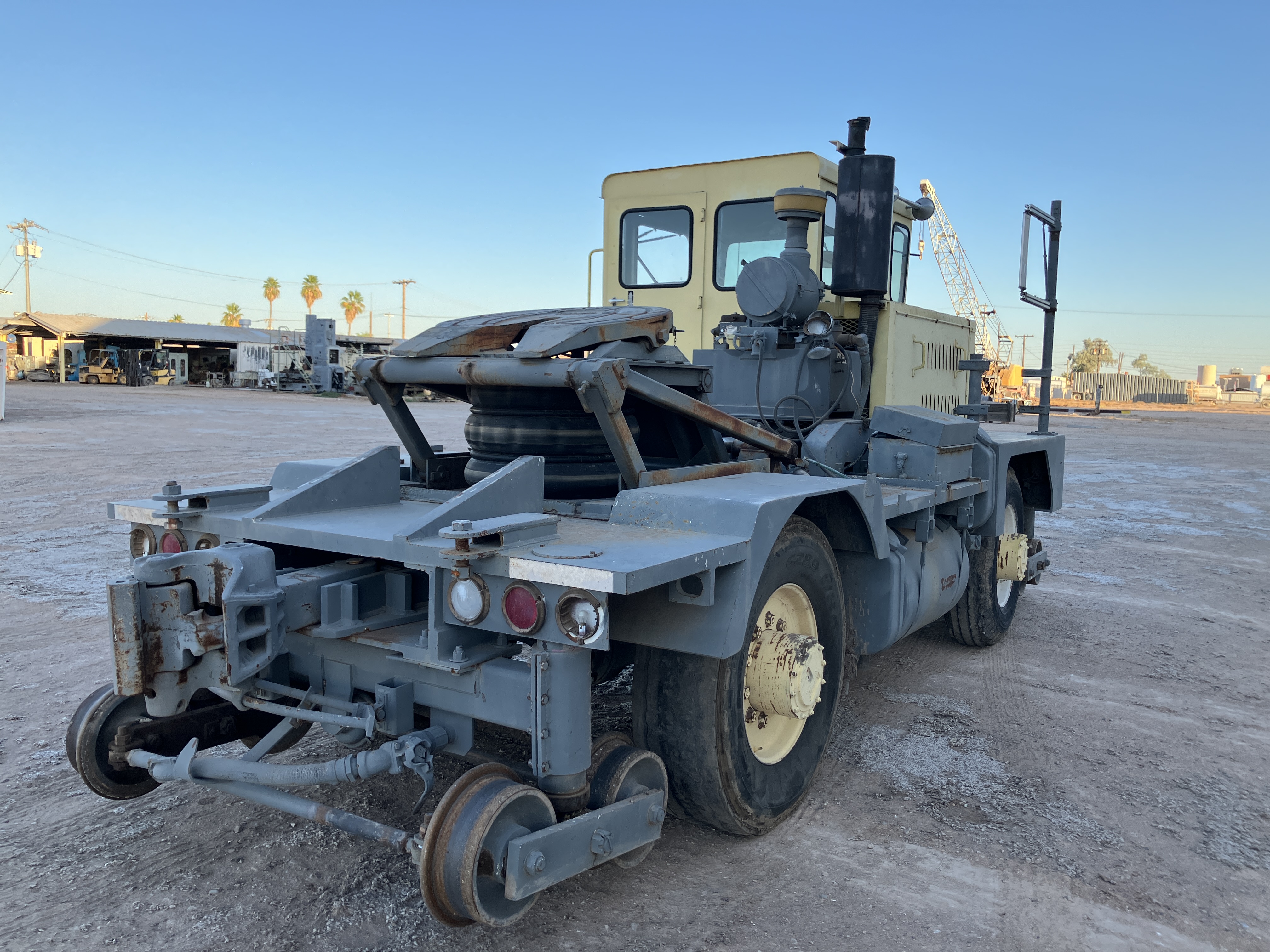 Used Cline Shuttle Wagon Rail Car Mover; 1,300 Ton Capacity; 3208 Cat, #2900