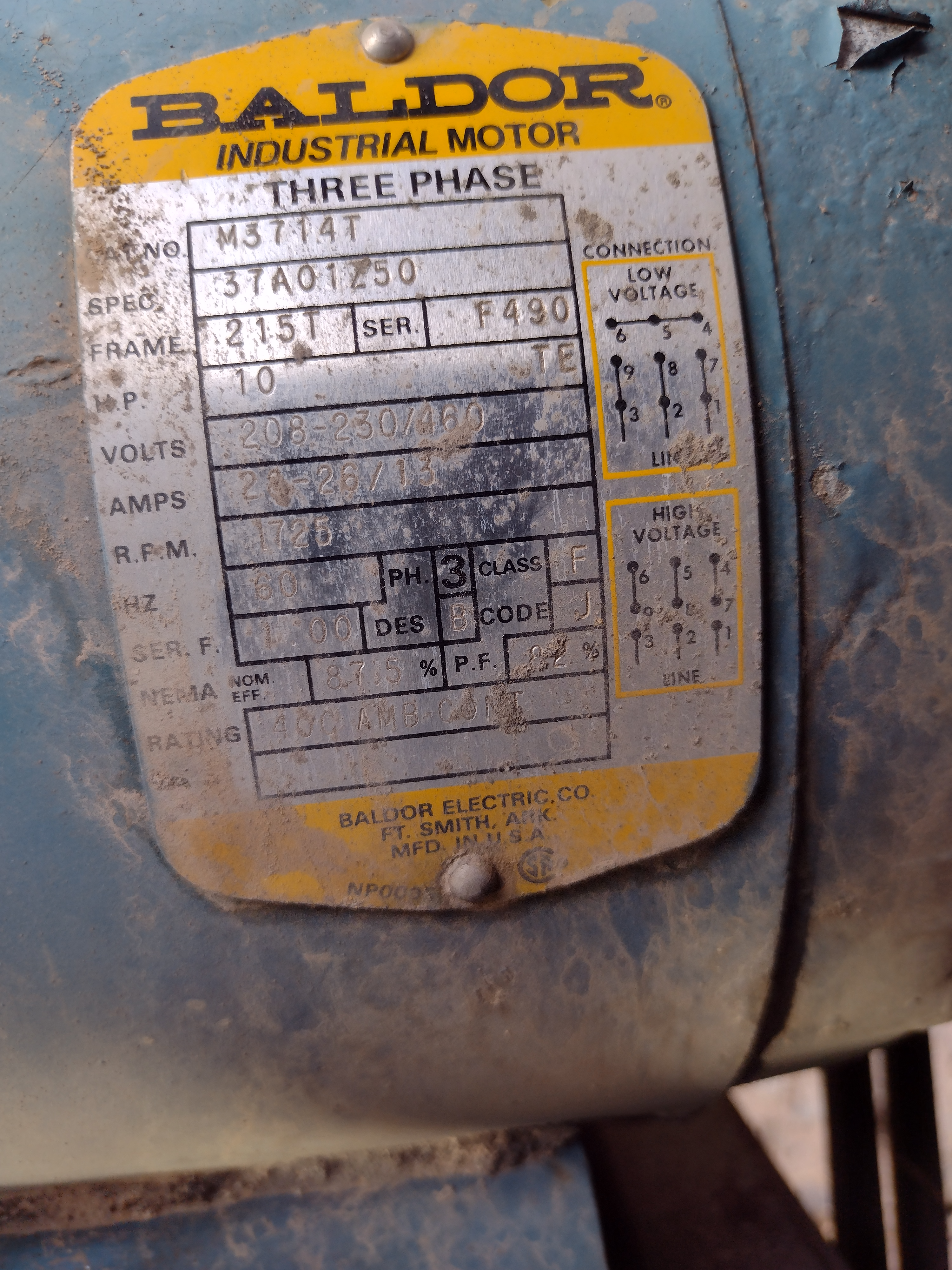 Used Viking Rolling cage blast machine