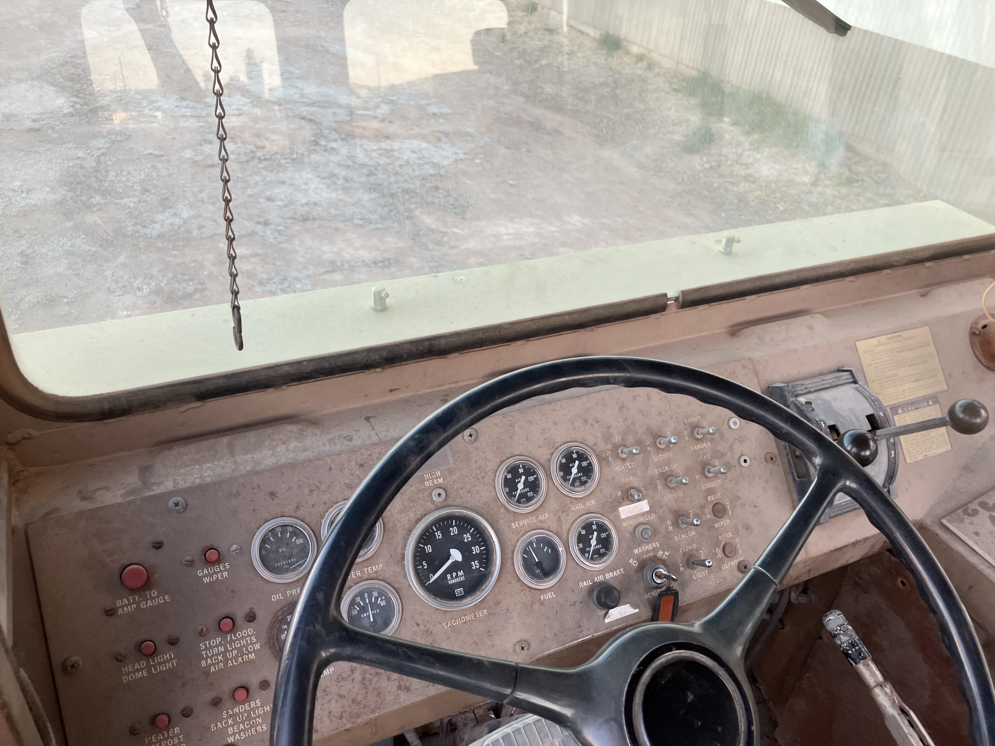 Used Cline Shuttle Wagon Rail Car Mover; 1,300 Ton Capacity; 3208 Cat, #2900