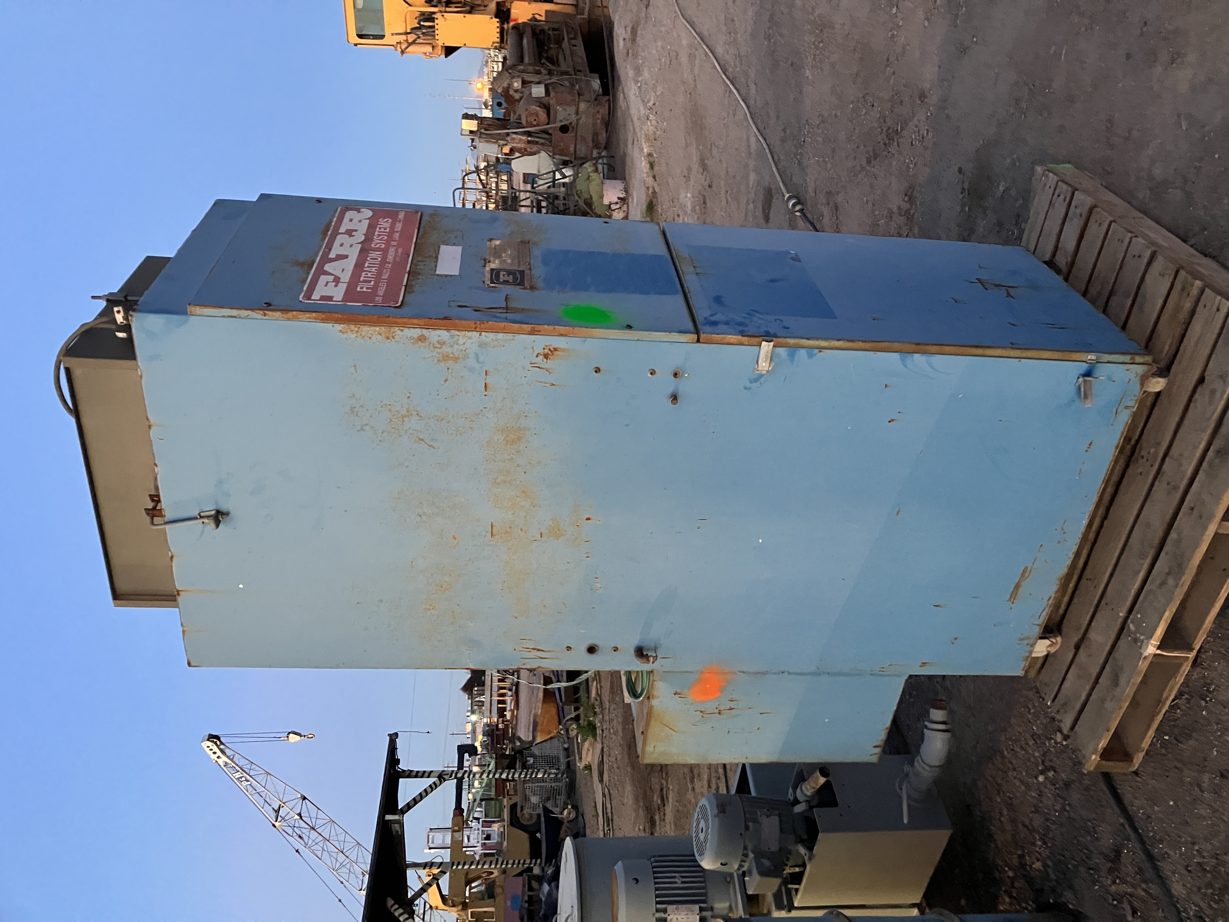 Used TENKAY FARR DUST COLLECTOR COLLECTION FILTER SYSTEM Model 2FDC