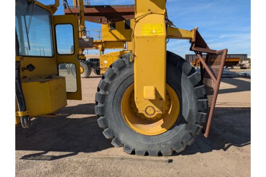 Used MARATHON LETOURNEAU ST-100 LETRO-PORT 50TON CAP. W/ SPREADER; APPROX. DIMS: 50'W X 29' DEEP #4273