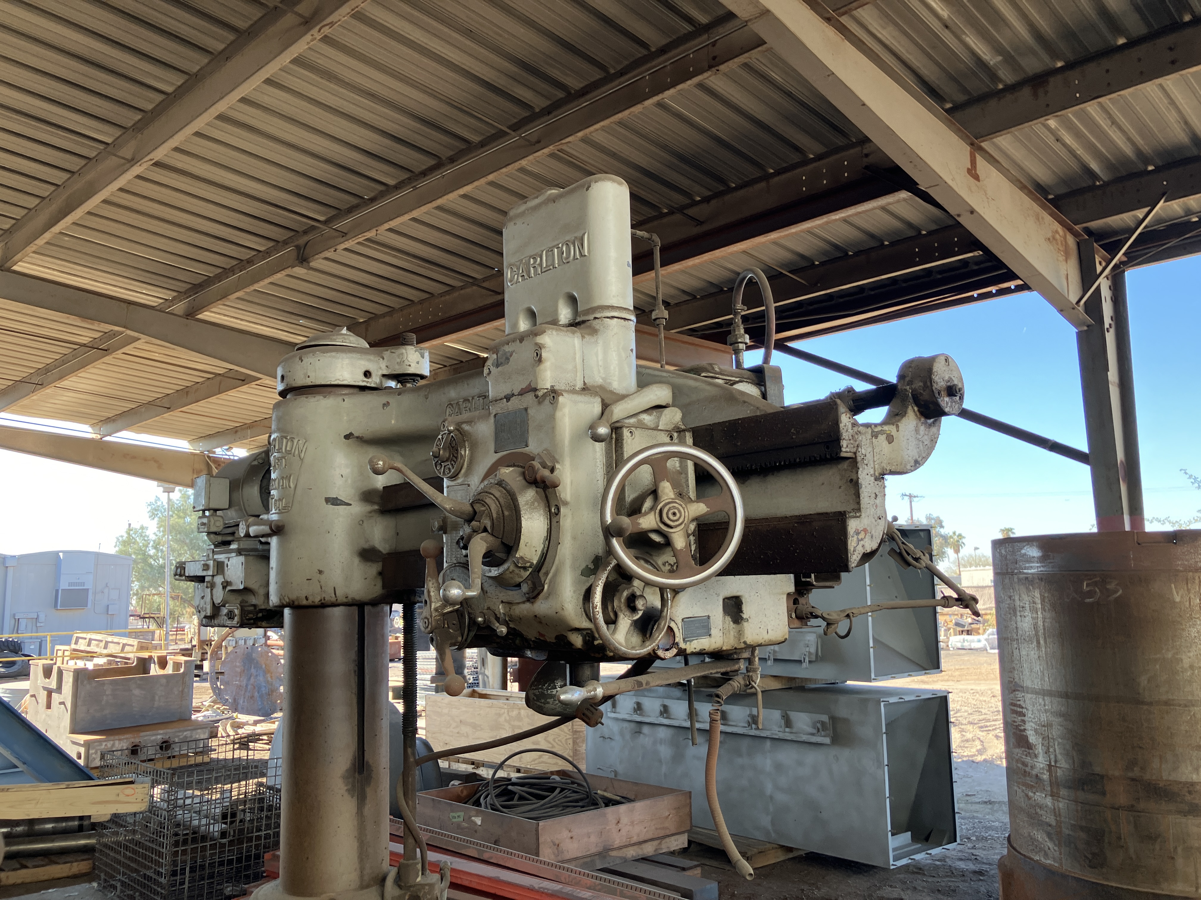 Used 4ft Carlton Radial Arm Drill #4225