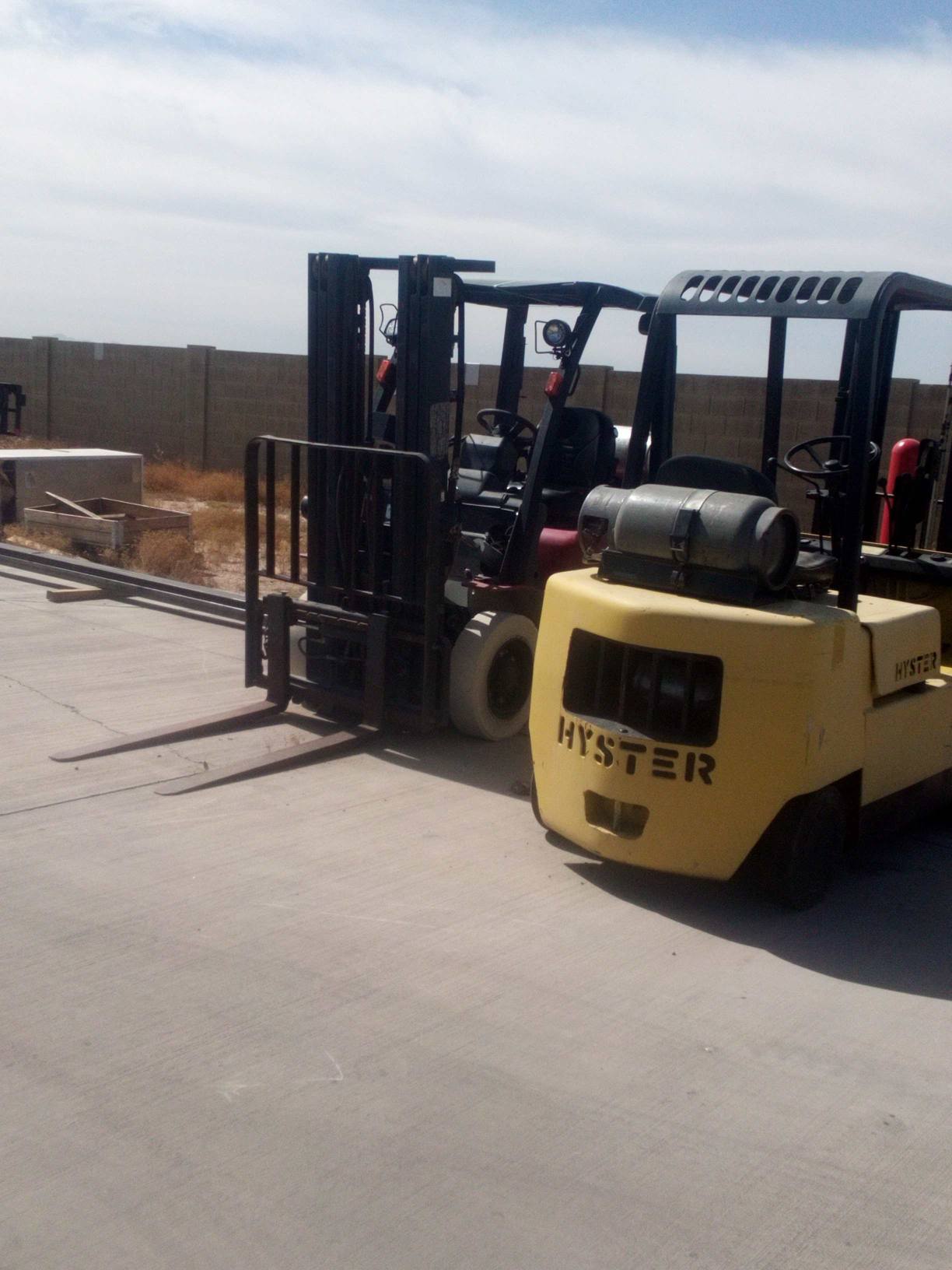 Used 5,000lb 1990 Hyster S50XL #4165