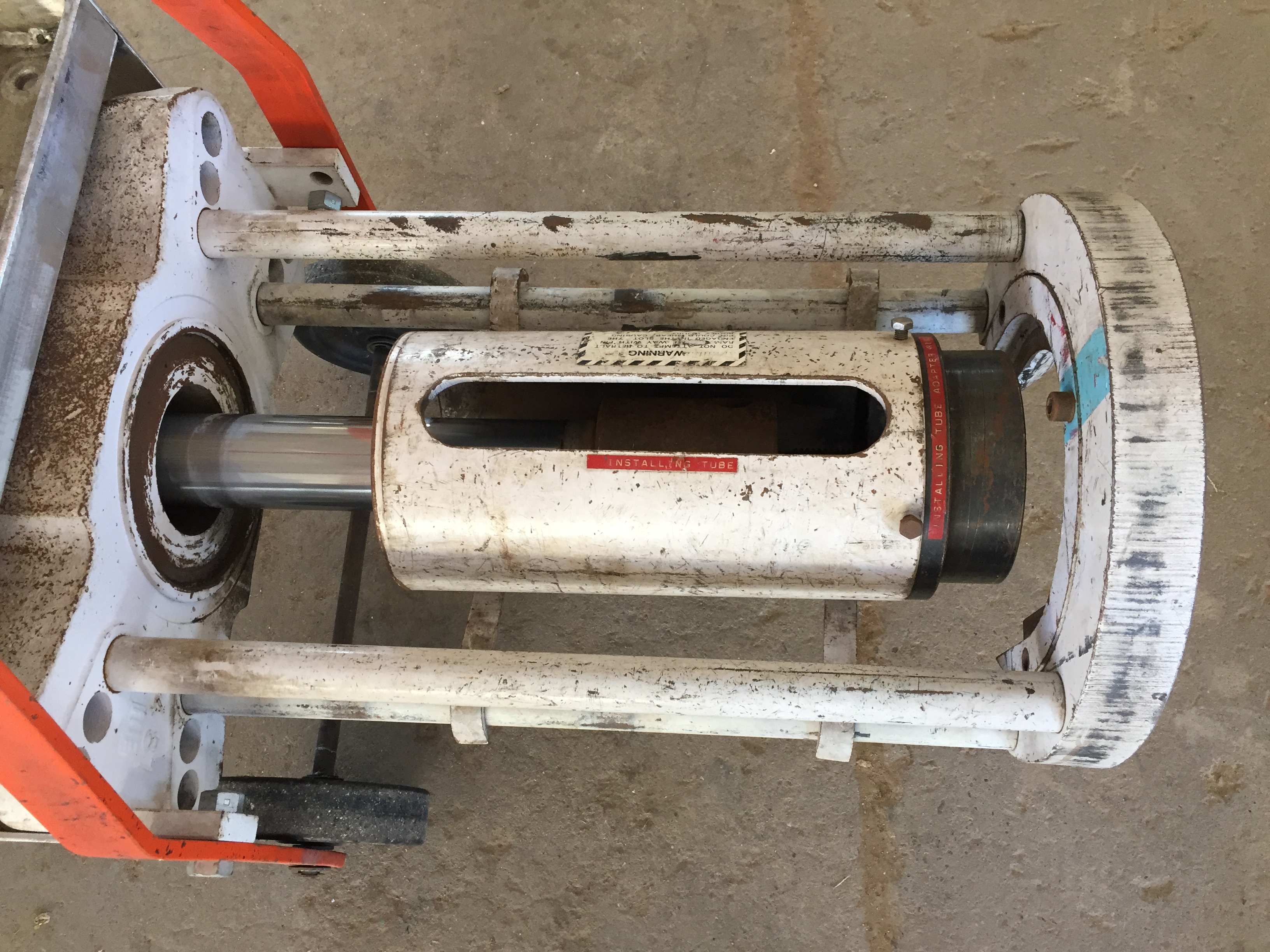 Used 100 Ton OTC/ Power Team/ SPX Bearing Press/ Puller