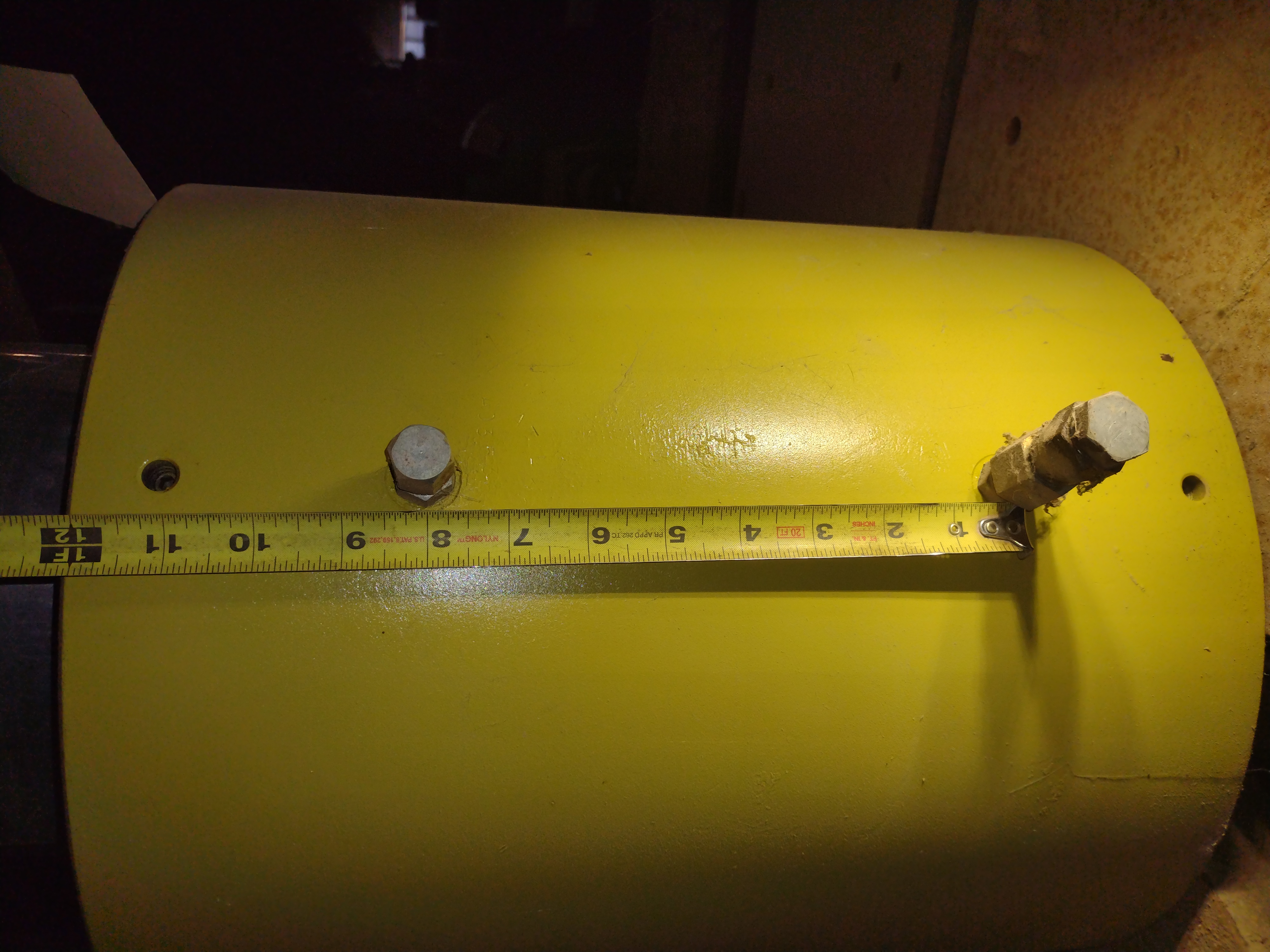 Used 565 Ton Atlas / Parker Hydraulic Cylinders; 5" str.; 12" bore, 9" rod, 10,000 psi; 33 in stock