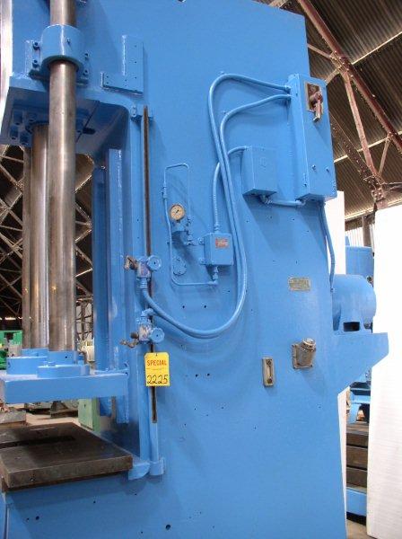 Used 50 Ton Greenerd C-Frame Hydraulic Press; 20'' x 26'' bed; 40'' Str, 48'' D.L.O #2225
