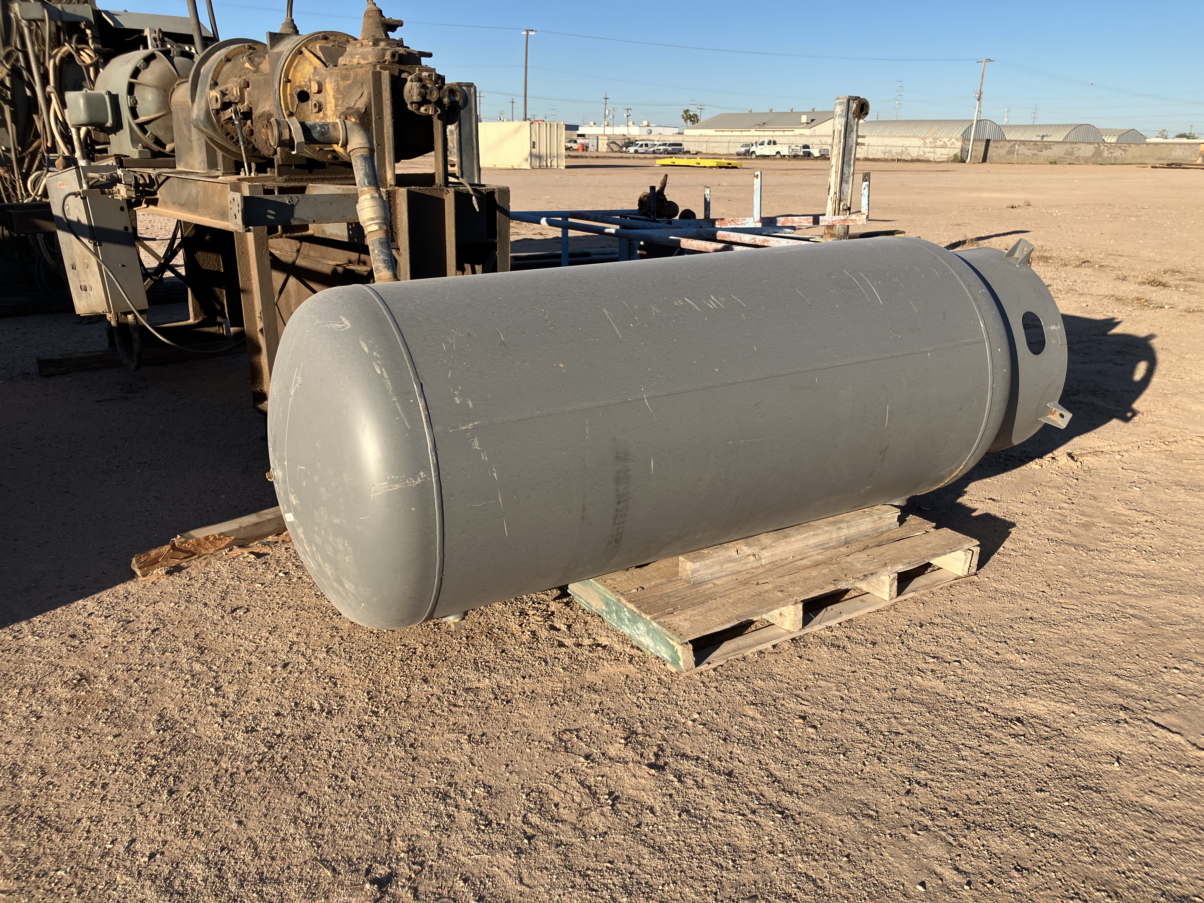 Used 400 Gal. Vertical Air Tank -  2016, Like New #4256