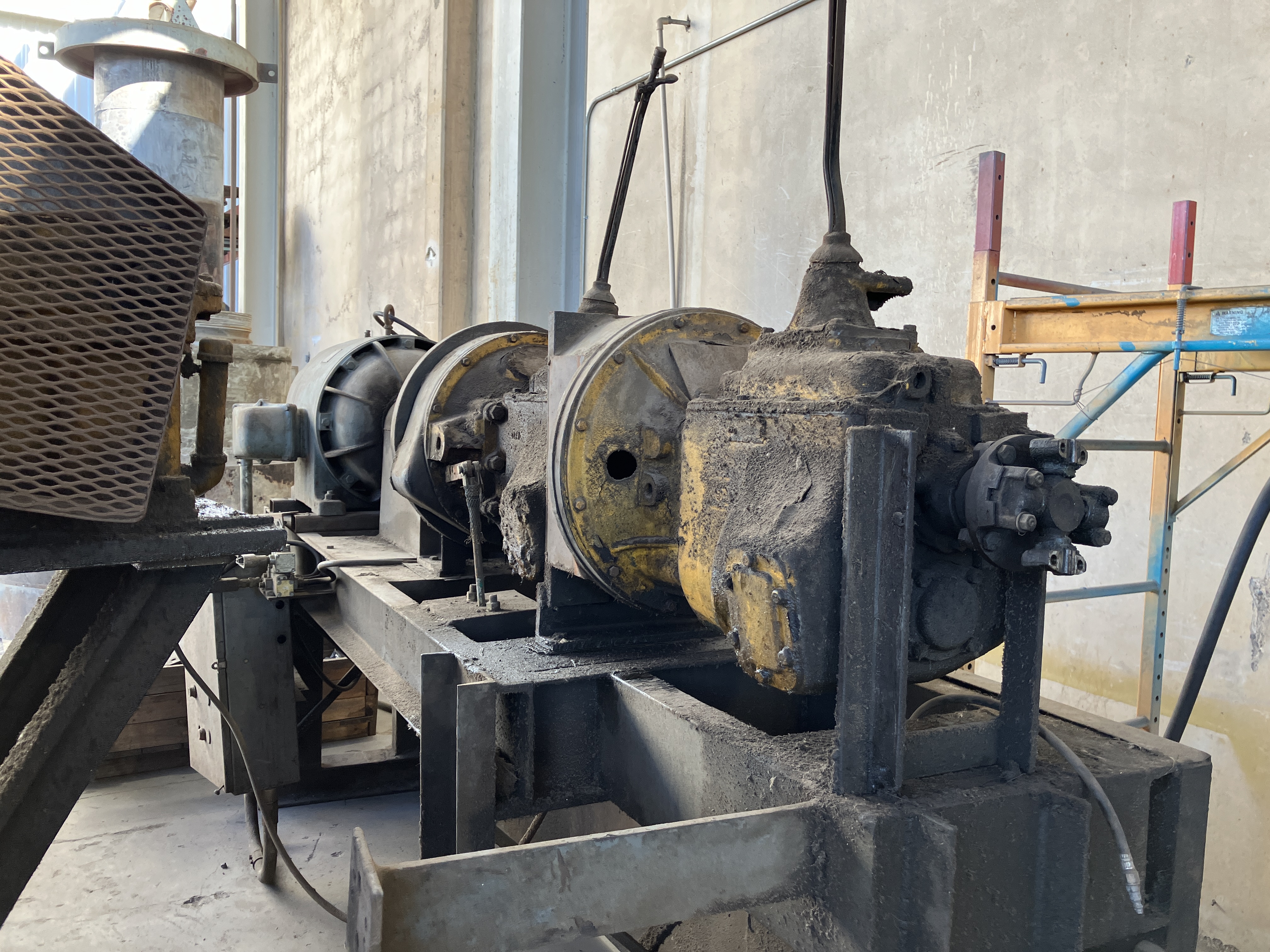 Used Niles Pond Lathe 90" Swing x 16' 6" C-C #4226