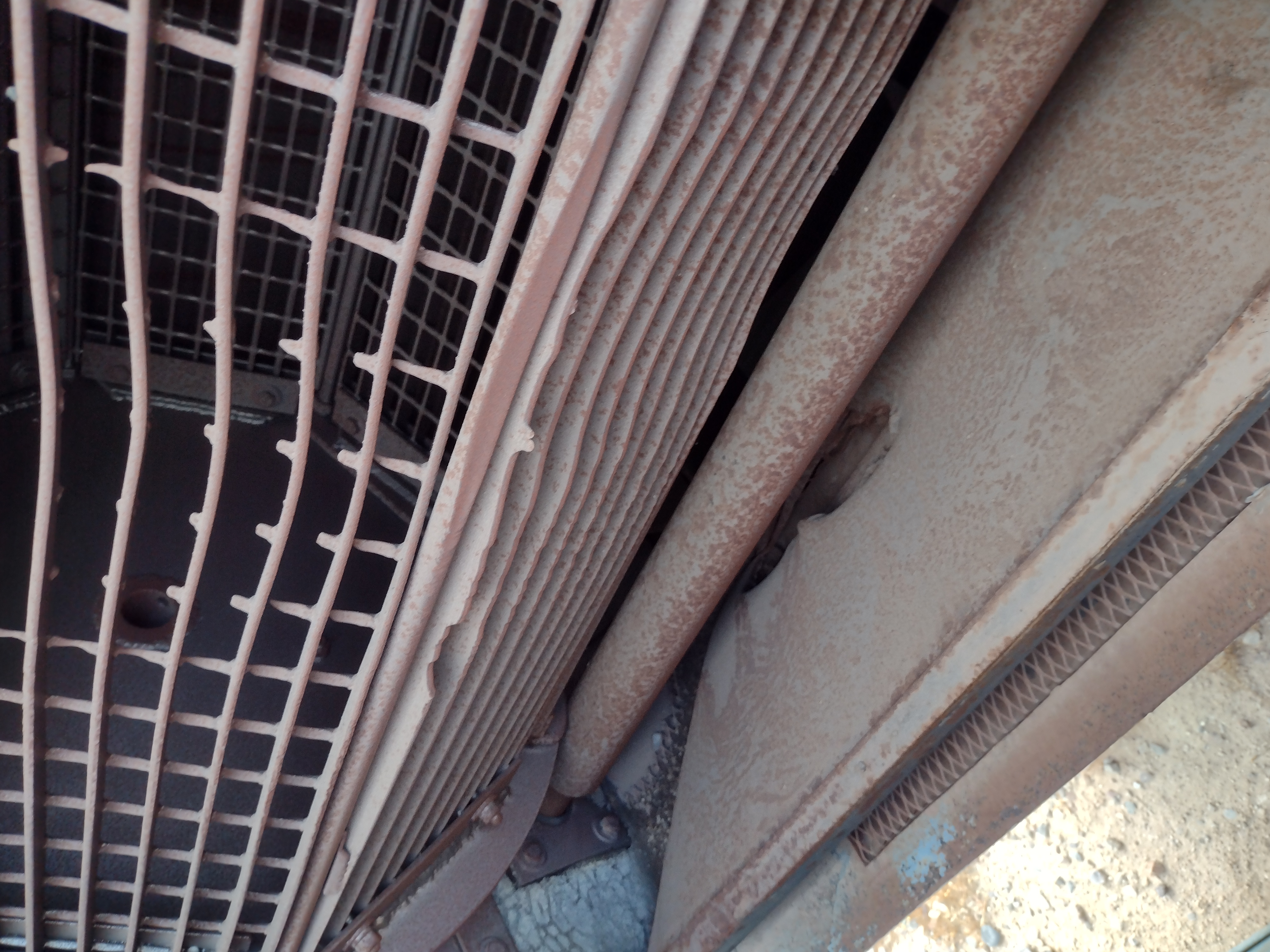 Used Viking Rolling cage blast machine