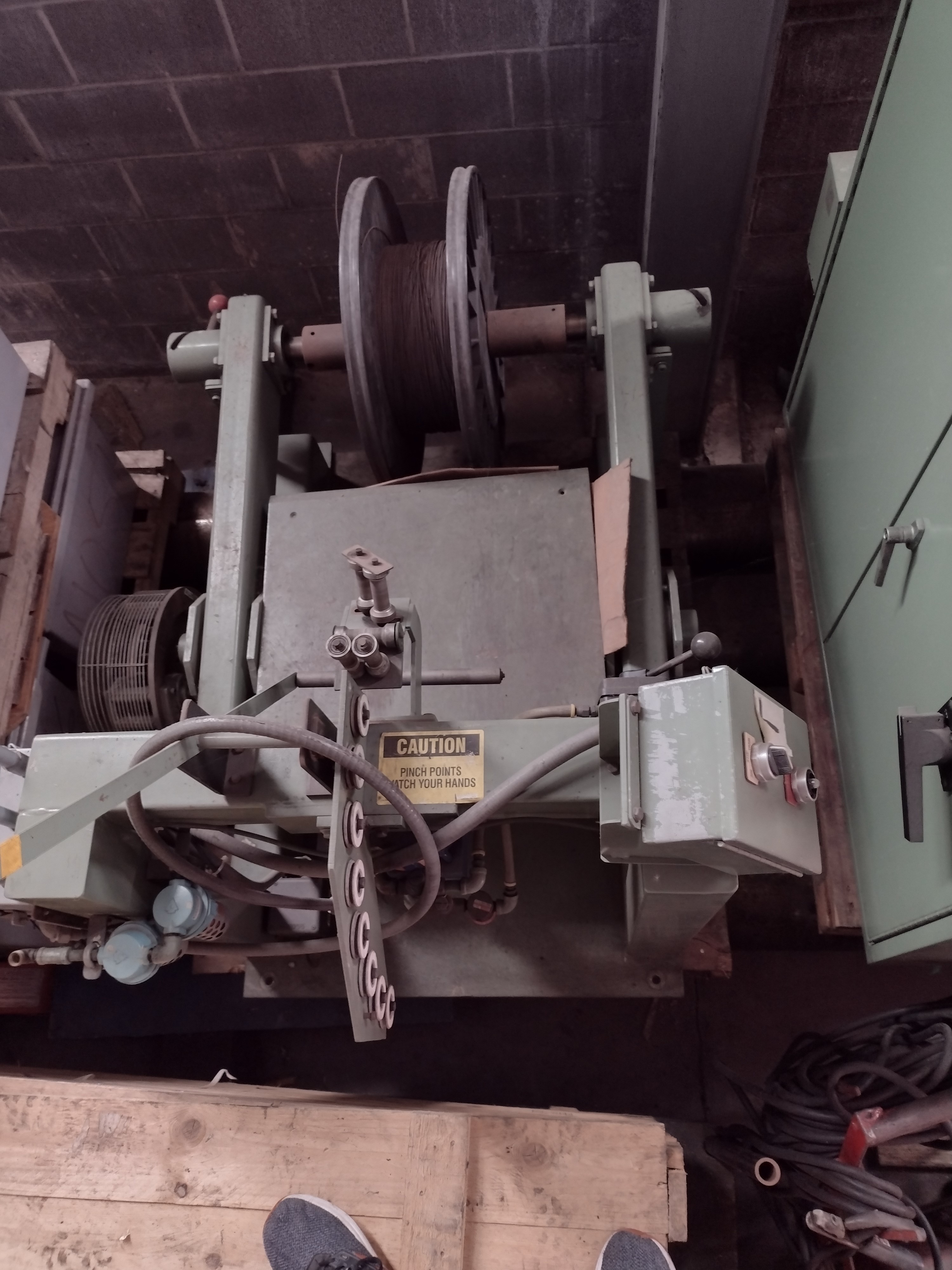 Used L&P Continuous High Precision Wire Heat Treating / Plating / Coating Line