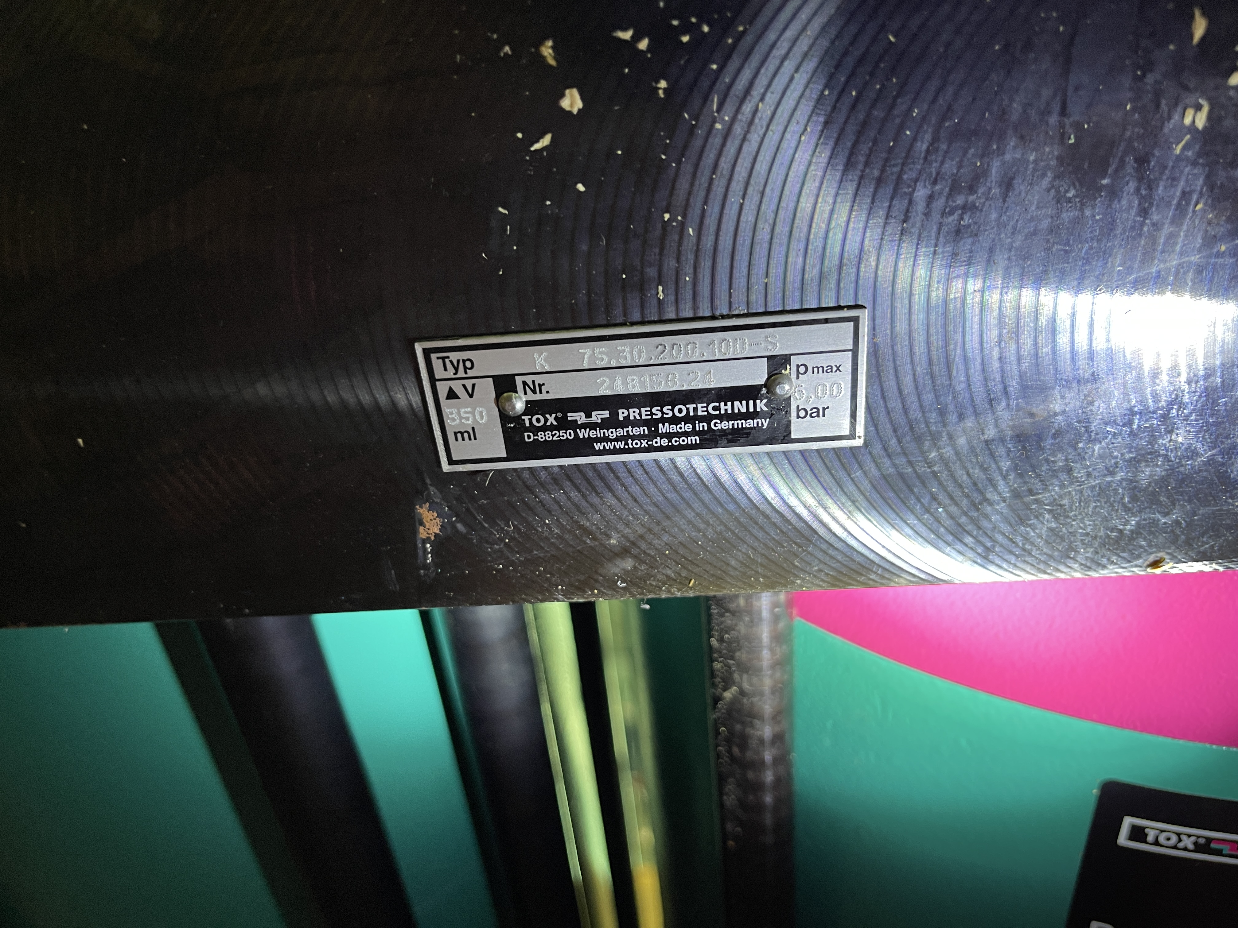 Tox Pressotennik Air/oil Hydraulic Cylinder