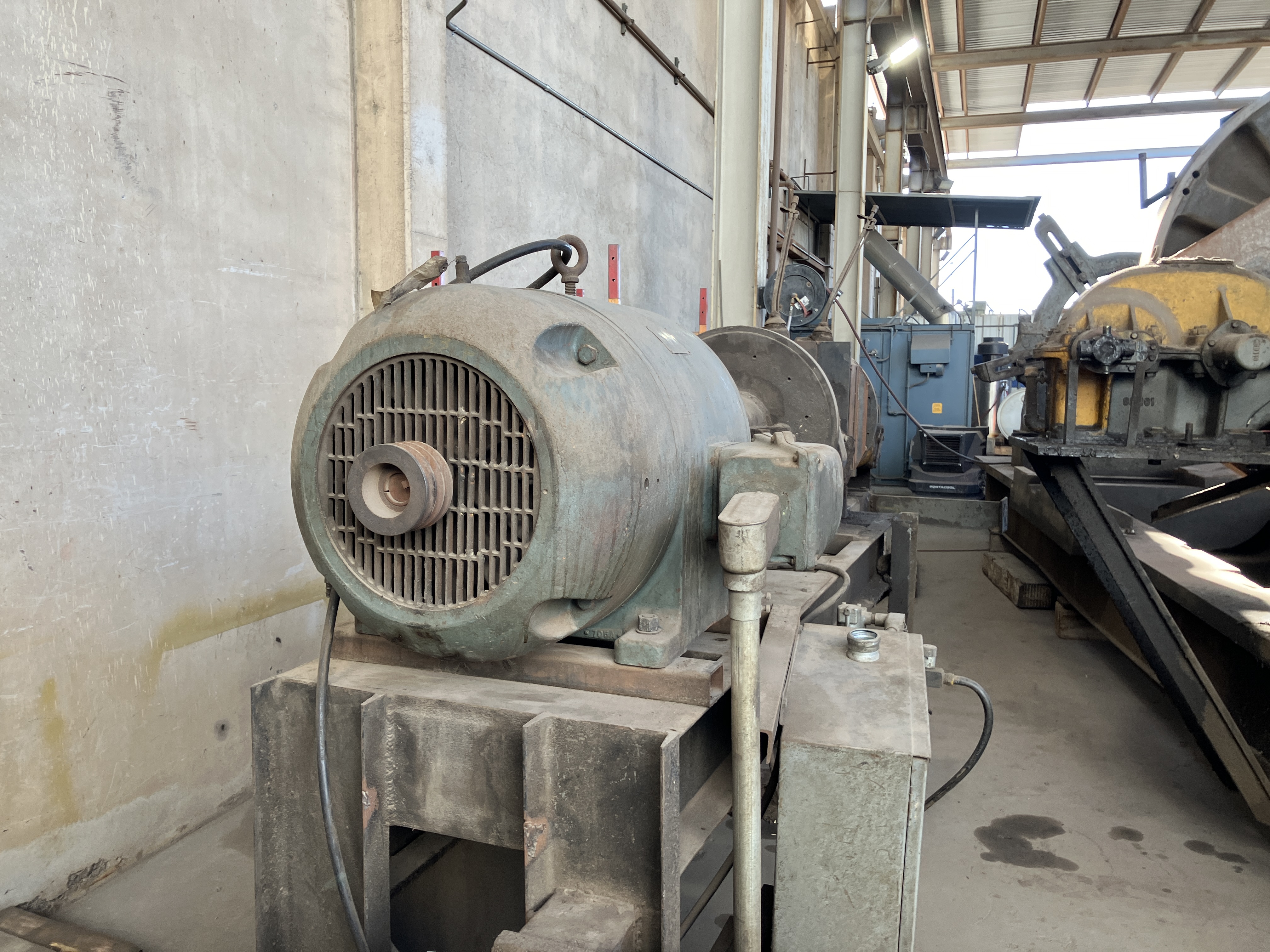 Used Niles Pond Lathe 90" Swing x 16' 6" C-C #4226