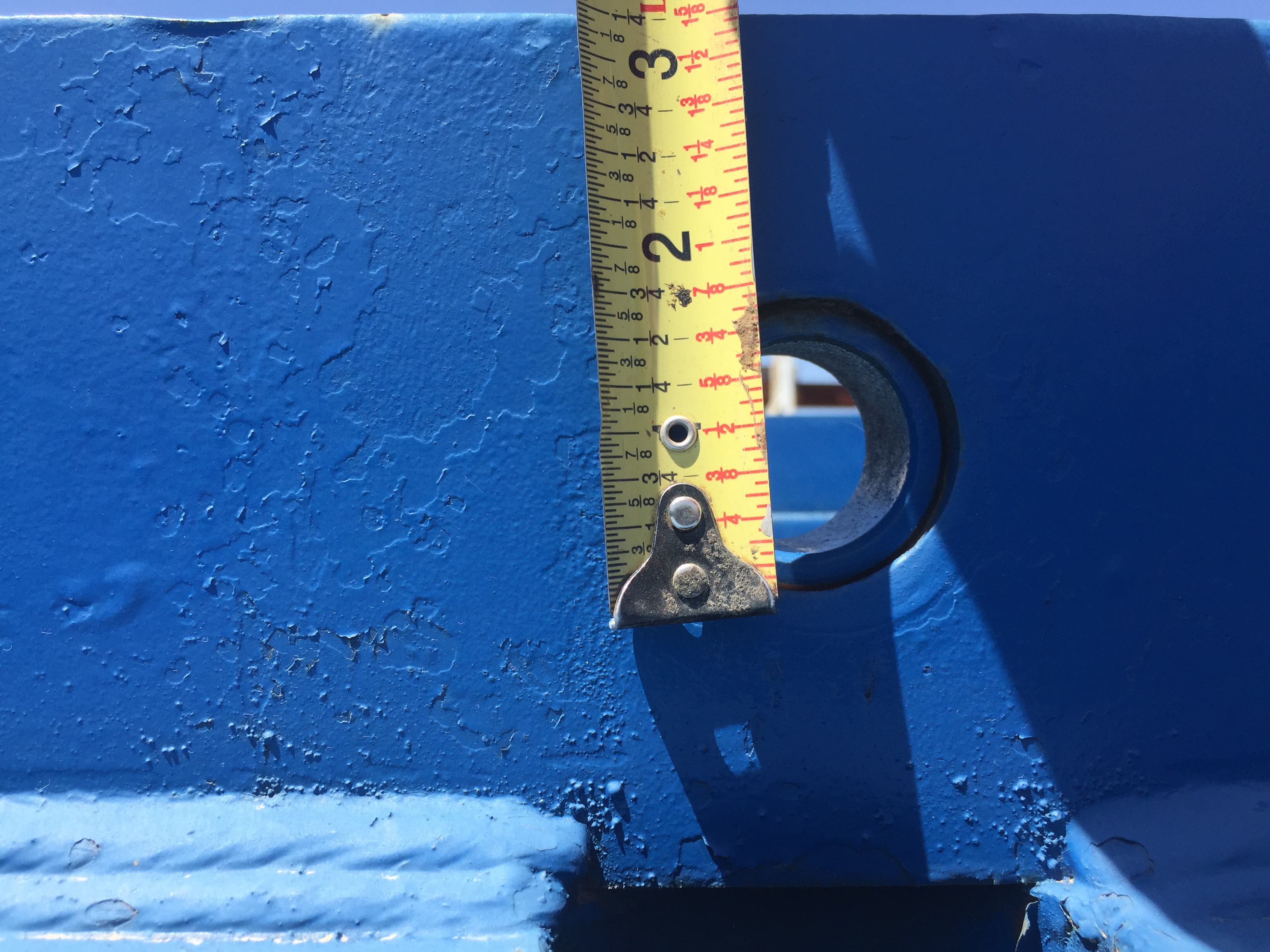 Used Navco Model JR-206-OHS Overhead Railcar Shaker; Mfg. 2006, Almost new condition