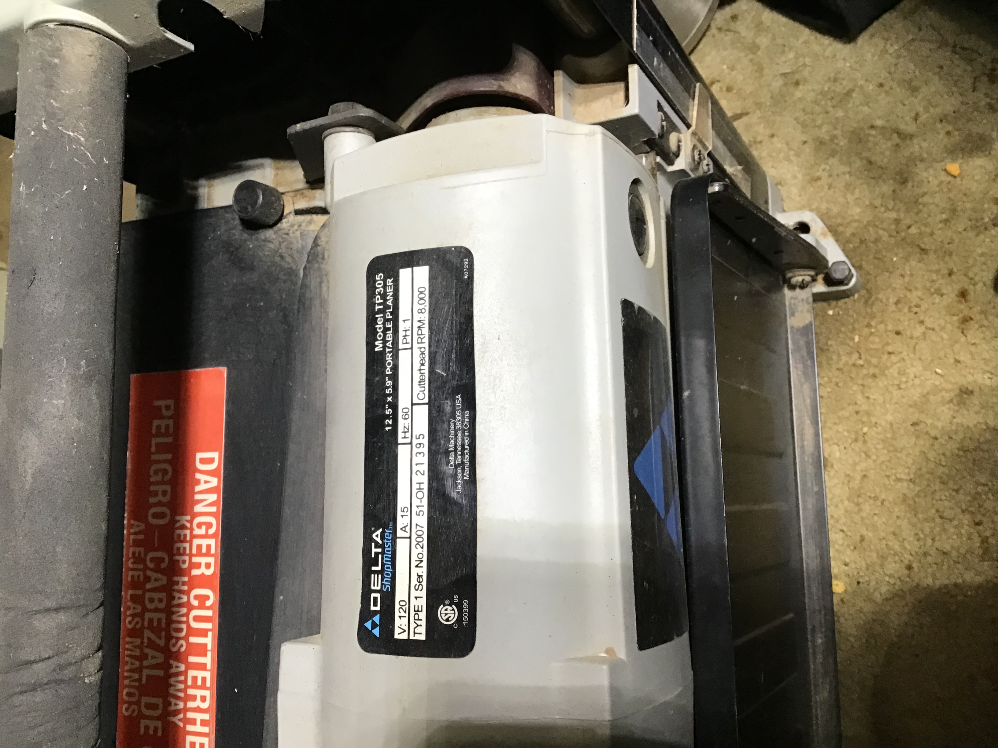 Used Delta Planer mdl TP305 #4180