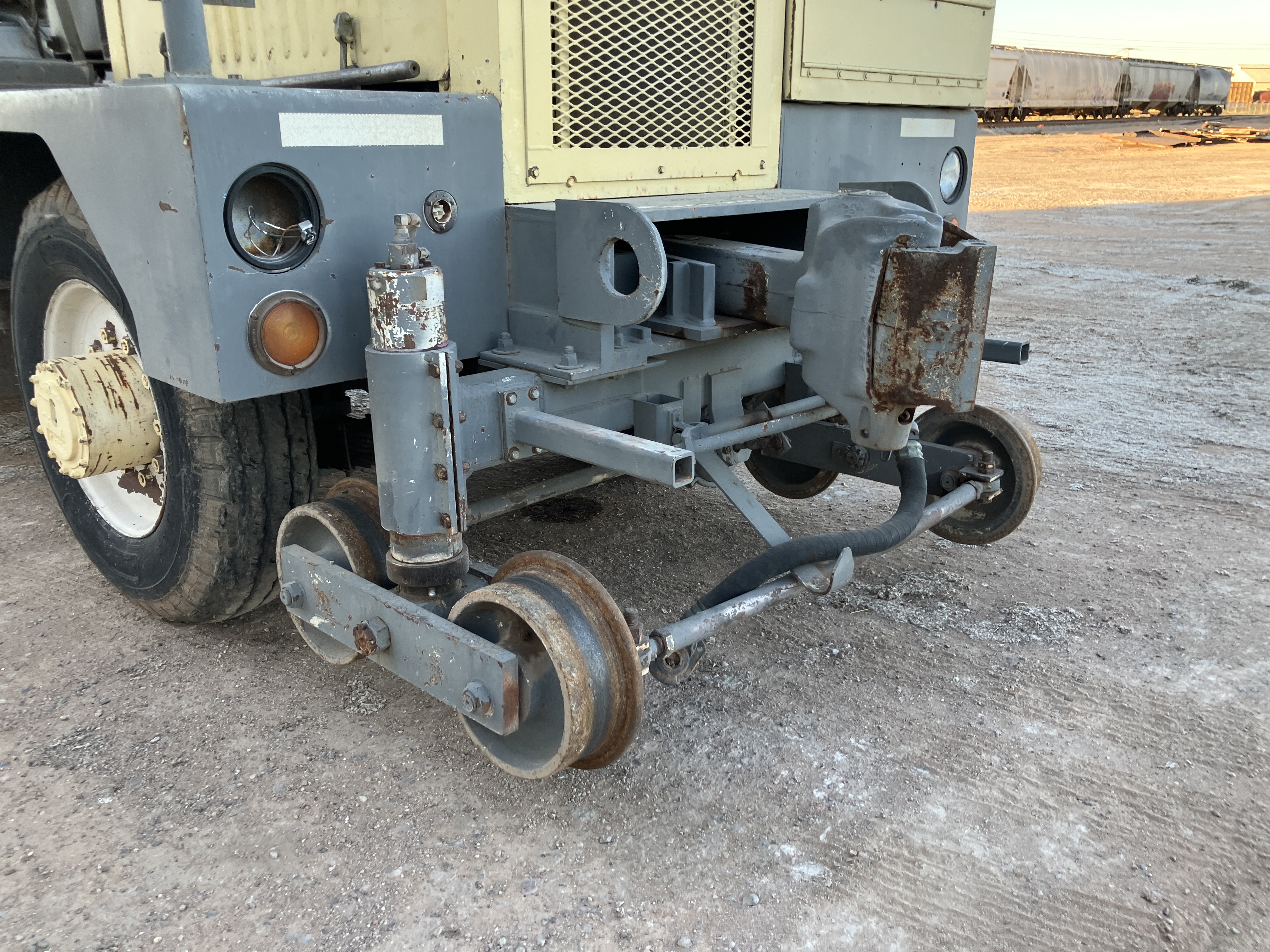 Used Cline Shuttle Wagon Rail Car Mover; 1,300 Ton Capacity; 3208 Cat, #2900