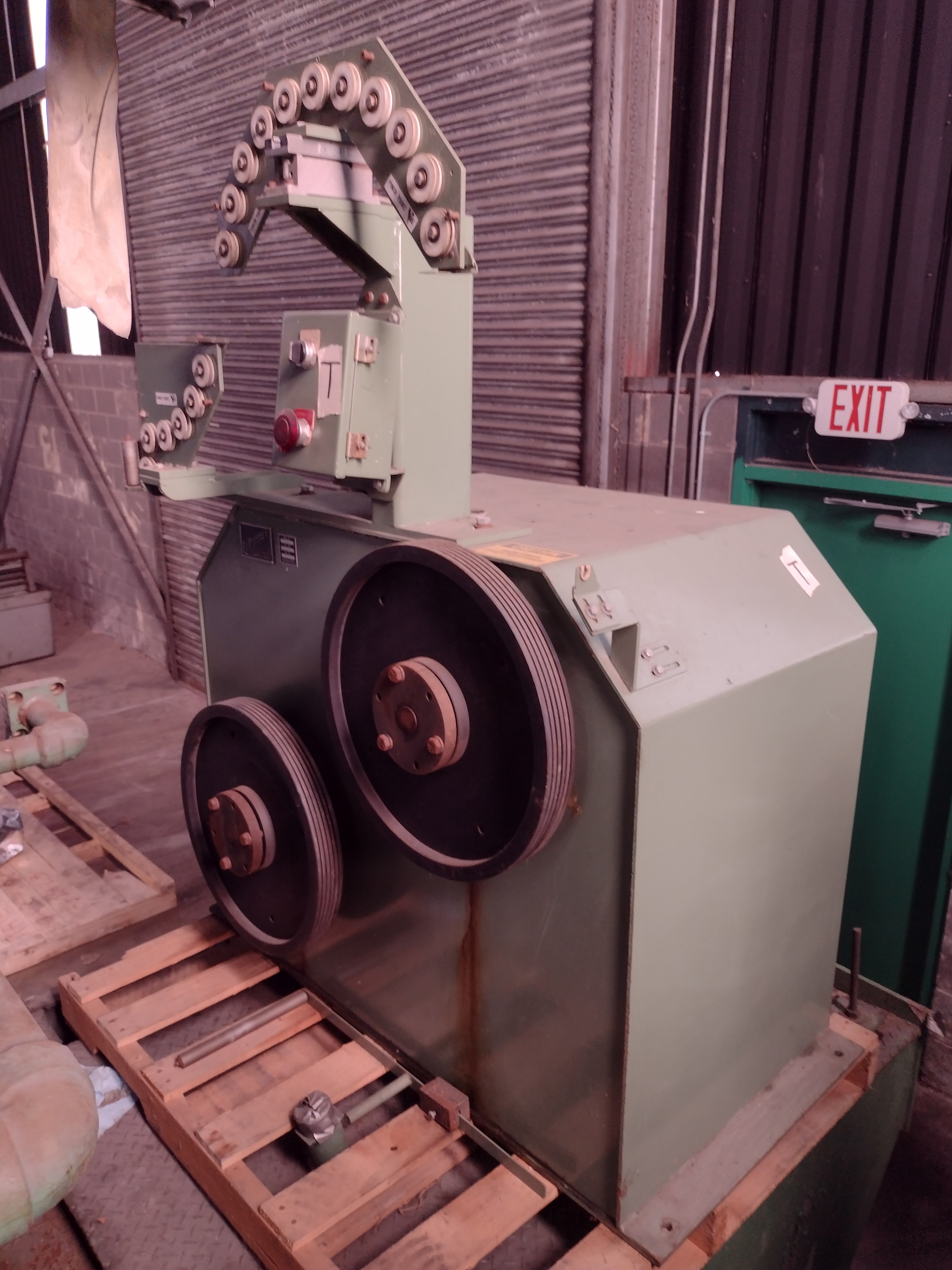 Used L&P Continuous High Precision Wire Heat Treating / Plating / Coating Line