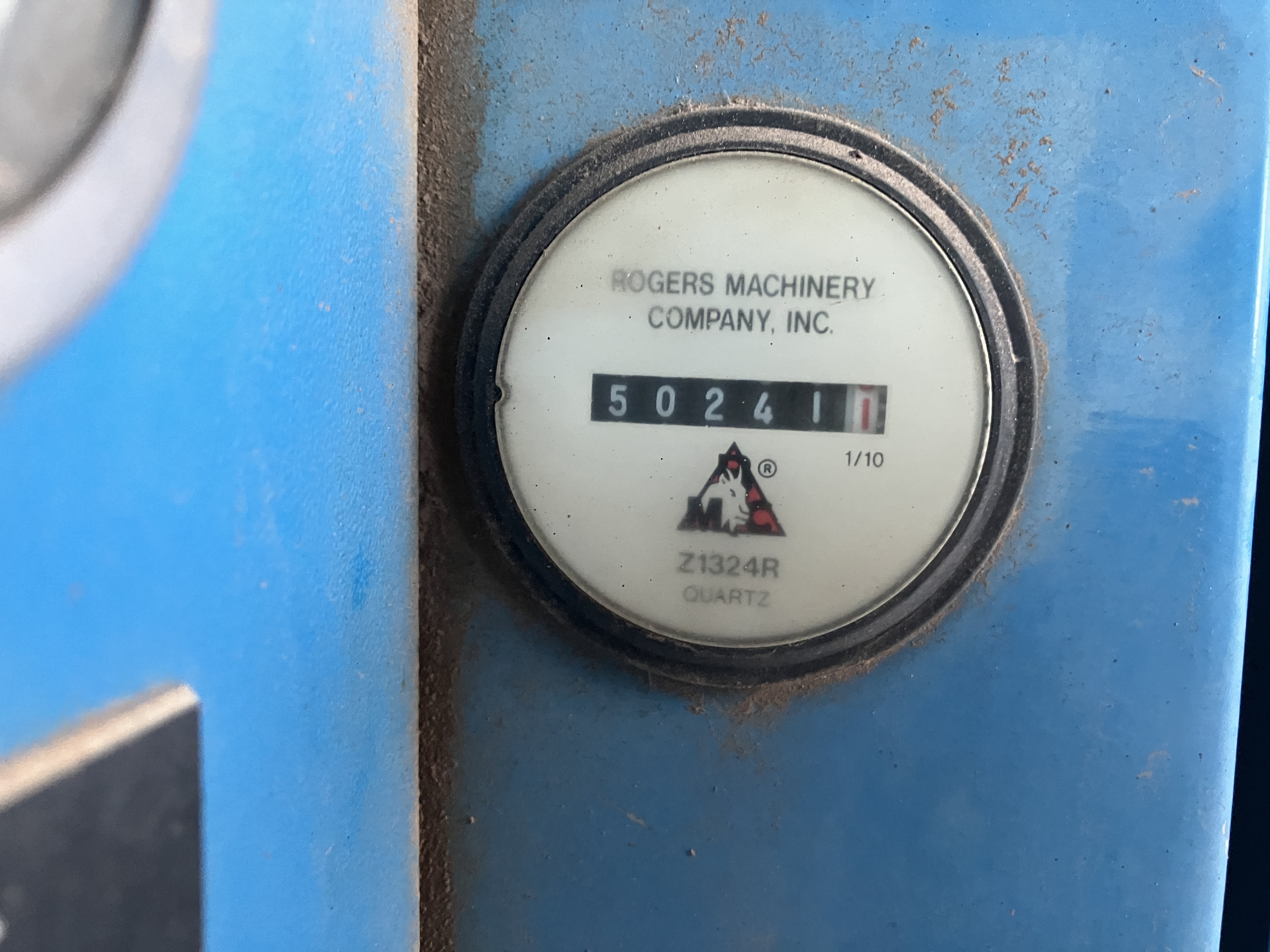 Used 30 HP Rogers Rotary Screw Air Compressor #4212