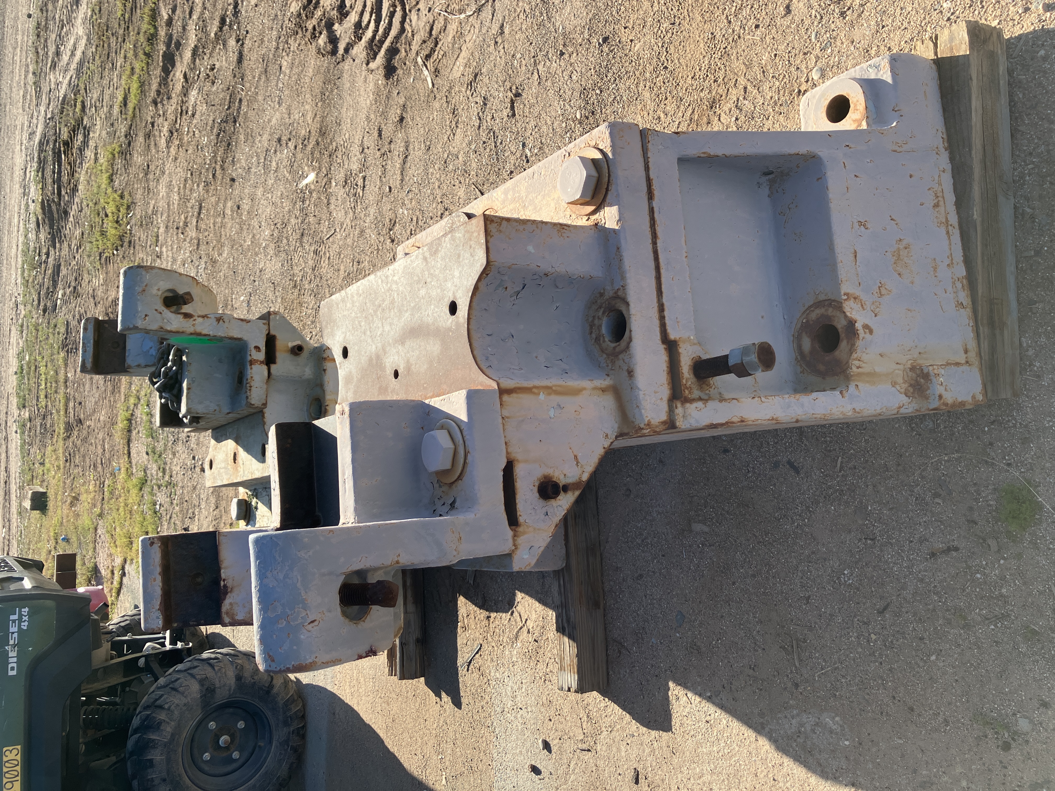 Used Set of 2 Roll Grinder Stands for Farrell Roll Grinder #4248