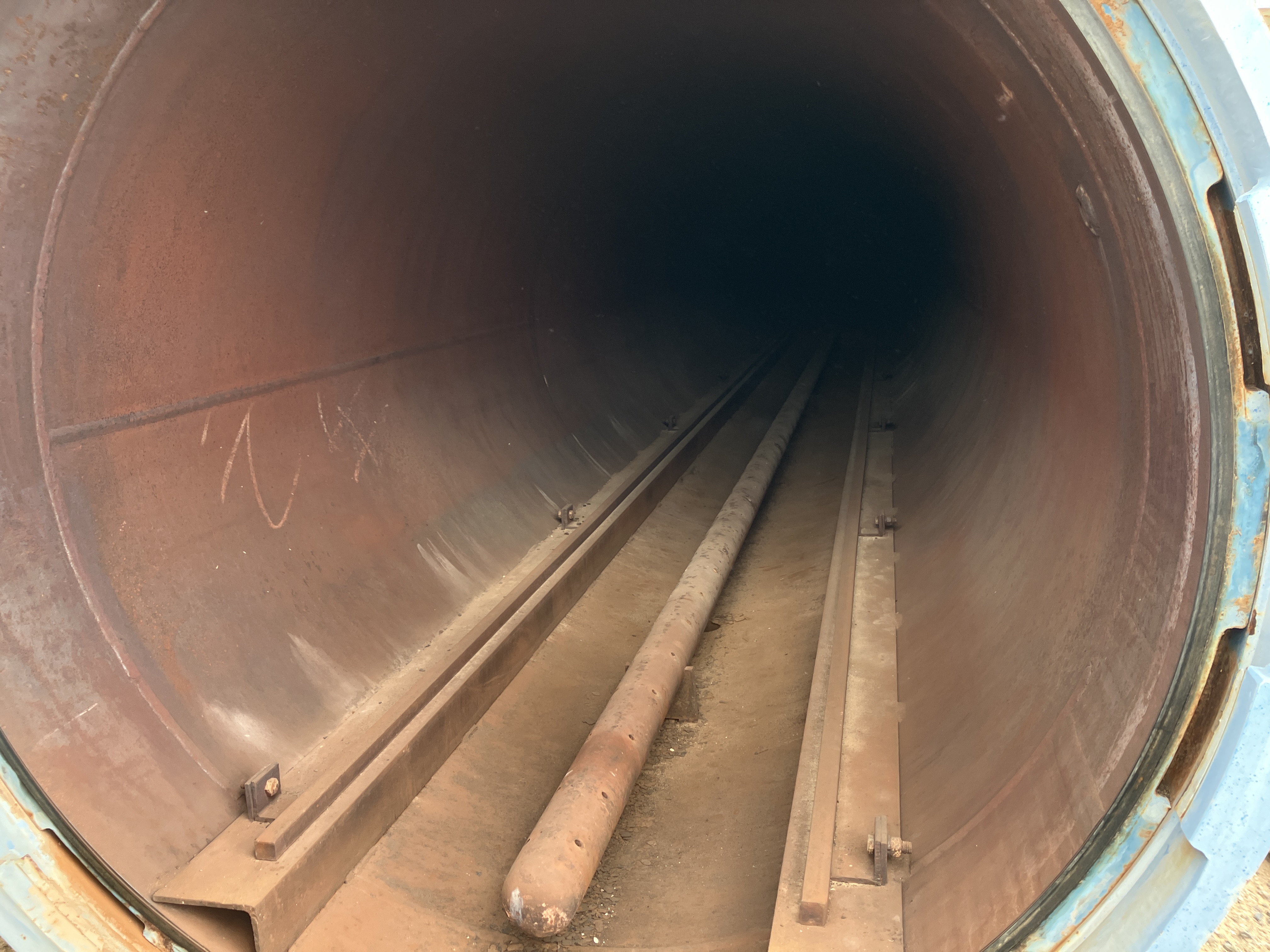 Used 48" Dia. x 276" Long - 1998 Alameda Autoclave, 185 psi @ 375 degrees #4151