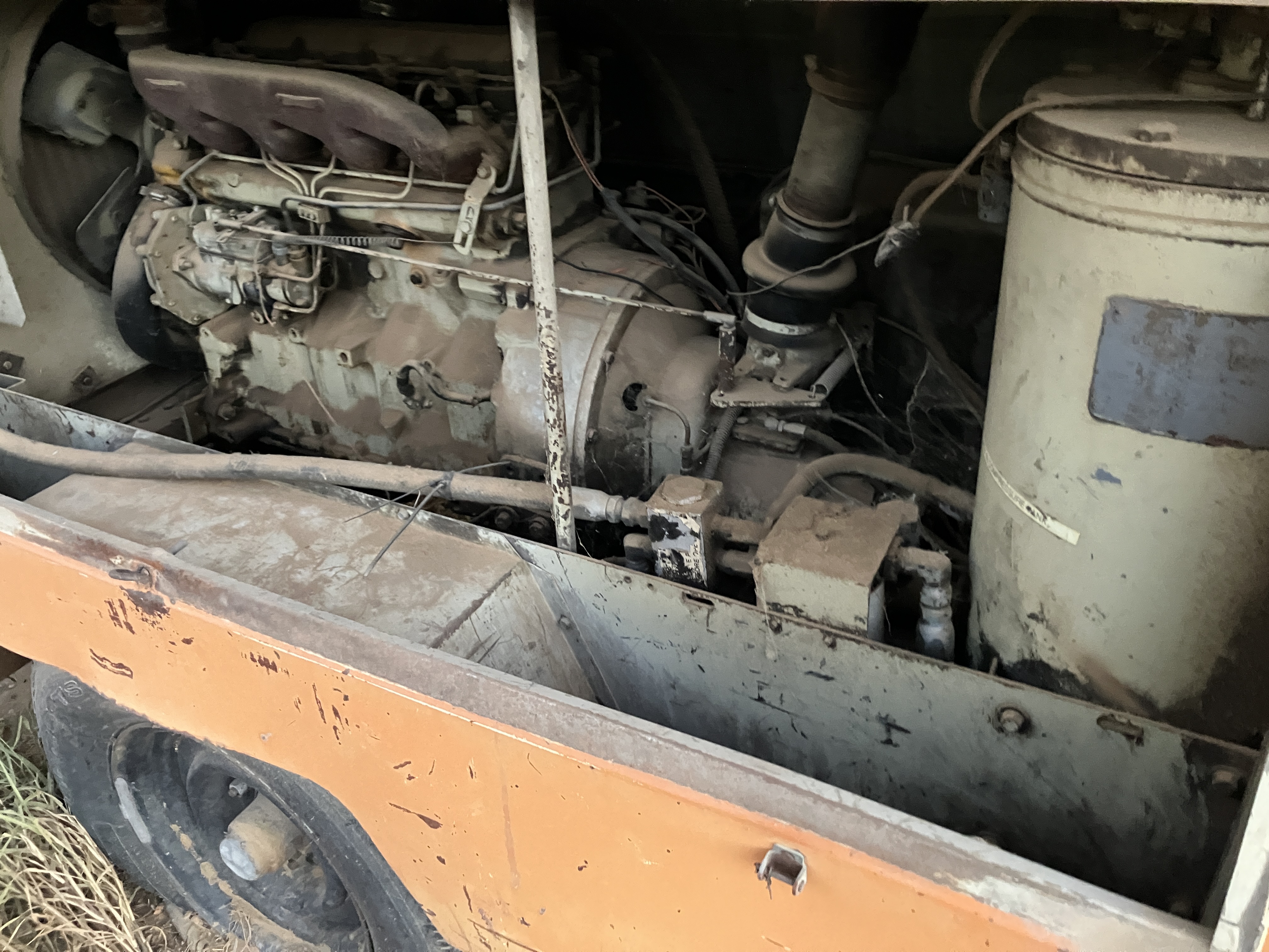 Used Sullivan D0185 Diesel Air Compressor #4270