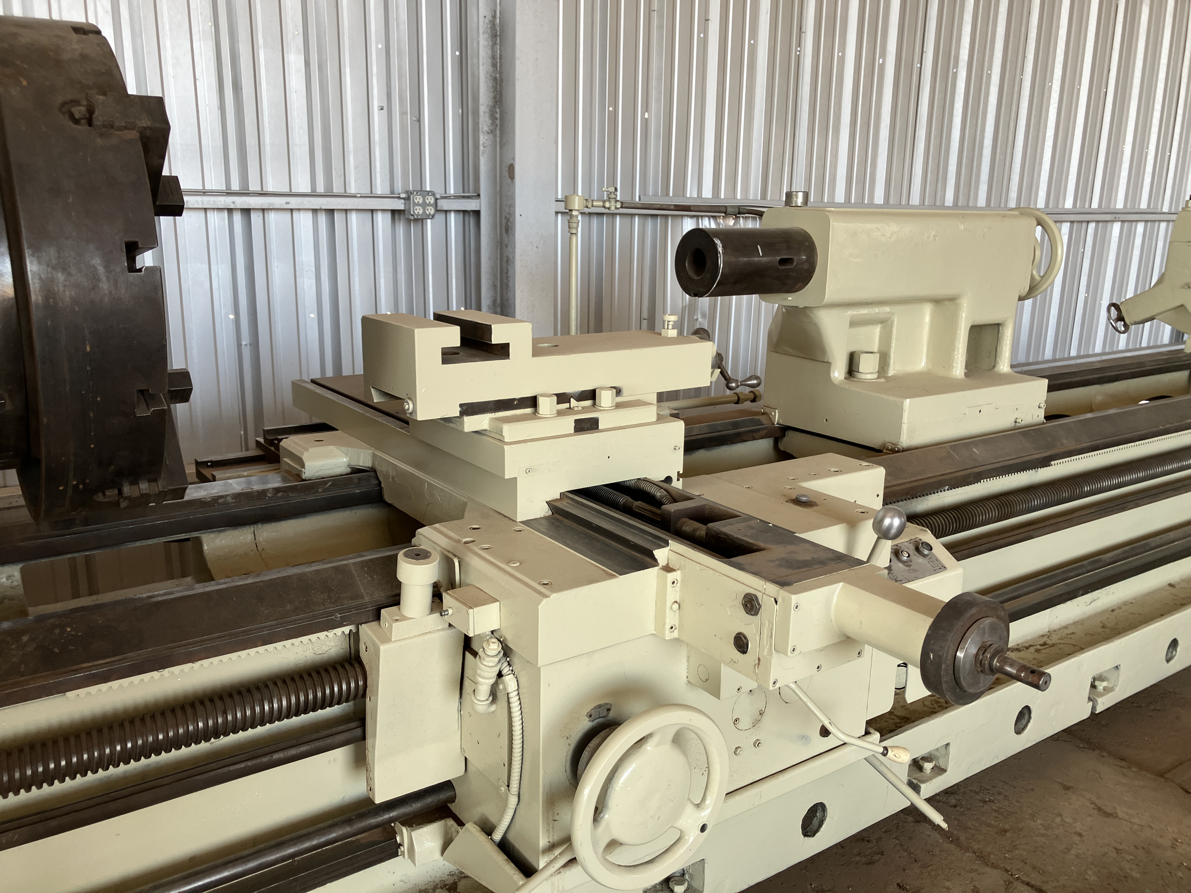 Used 36" x 160" Lansing G36 13-1/2" Hollow Spindle Lathe #4220