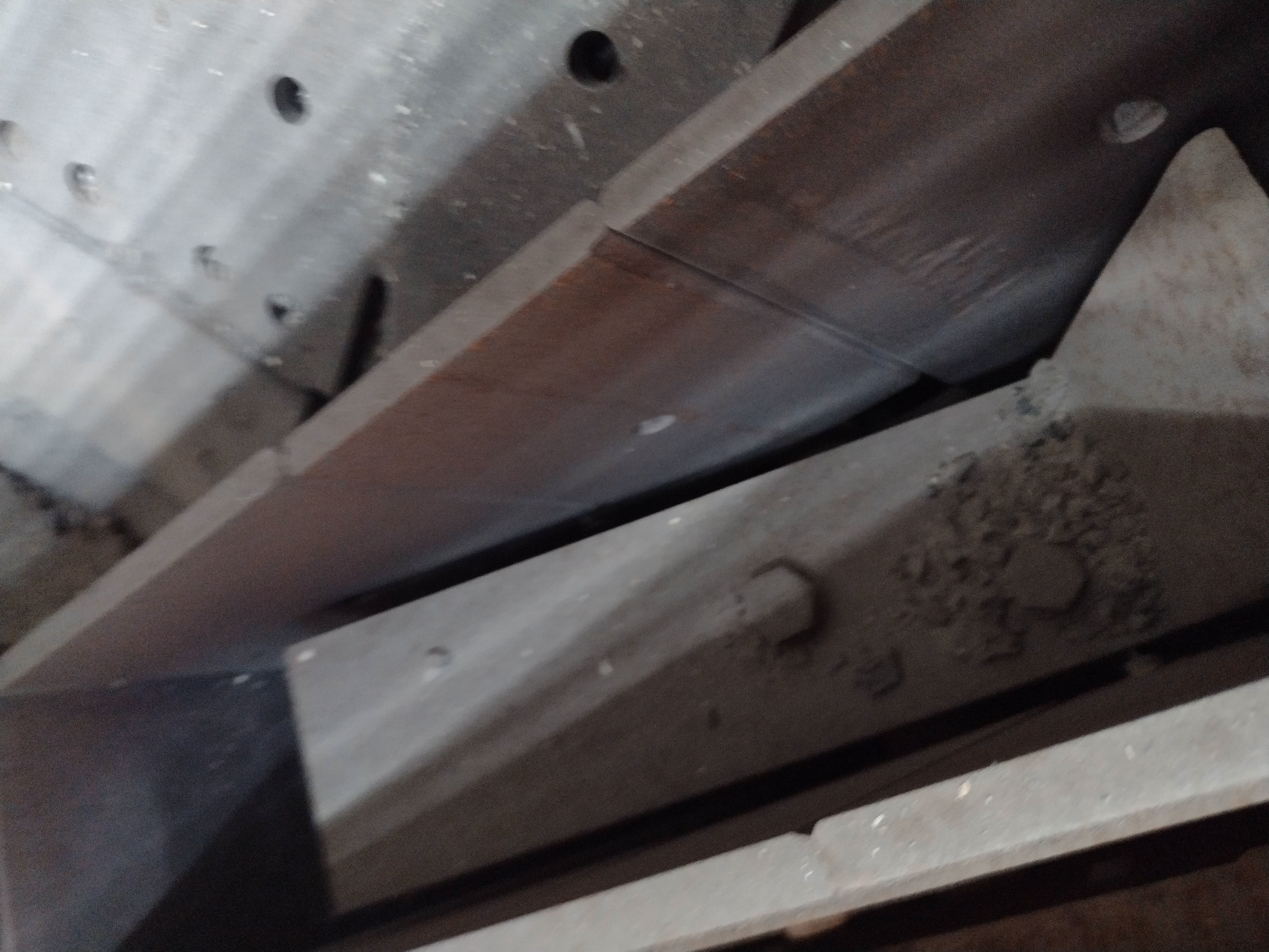 Used Viking Rolling cage blast machine