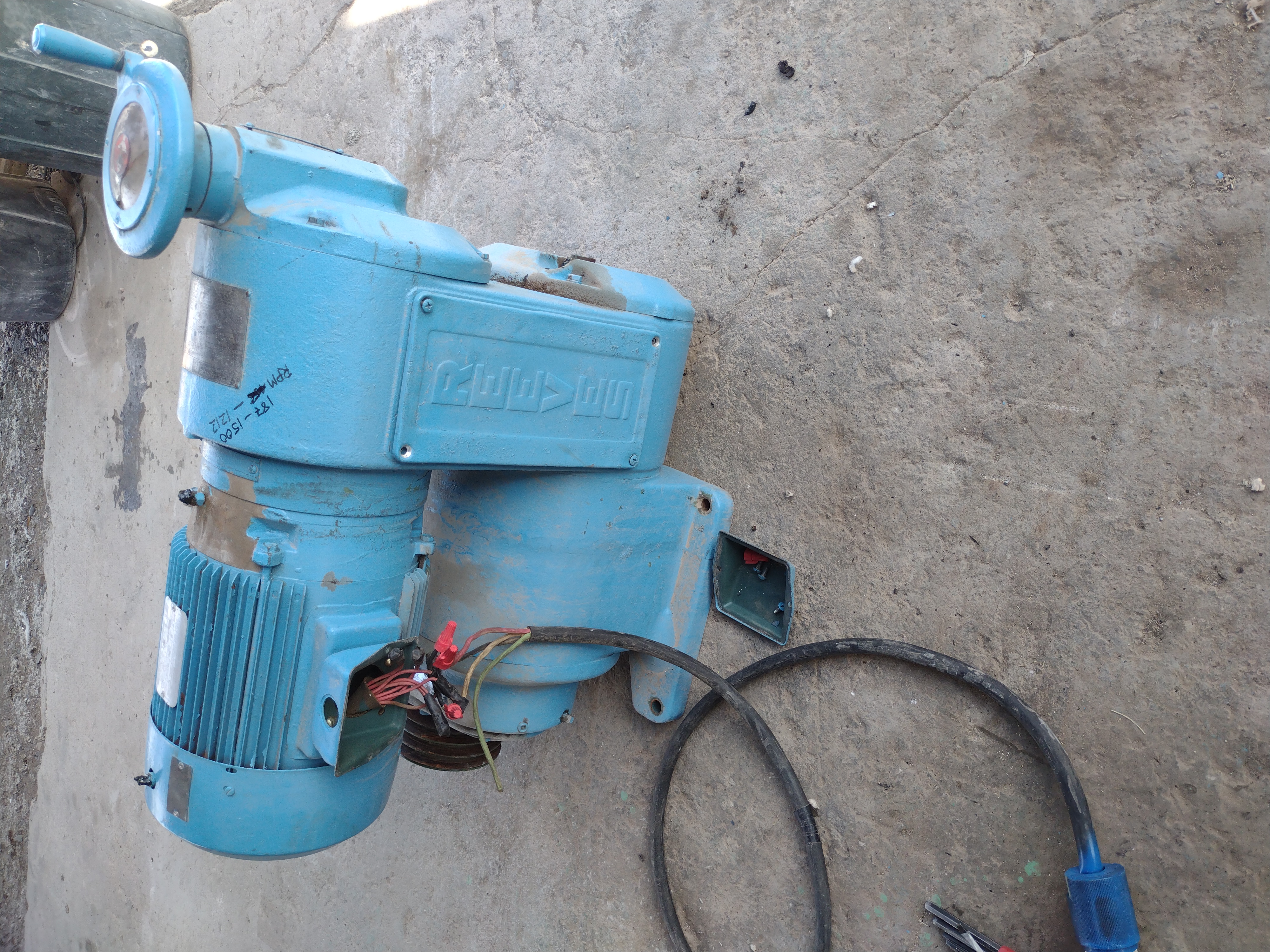 Used 7 1/2 HP Reeves/Reliance Variable Speed Drive