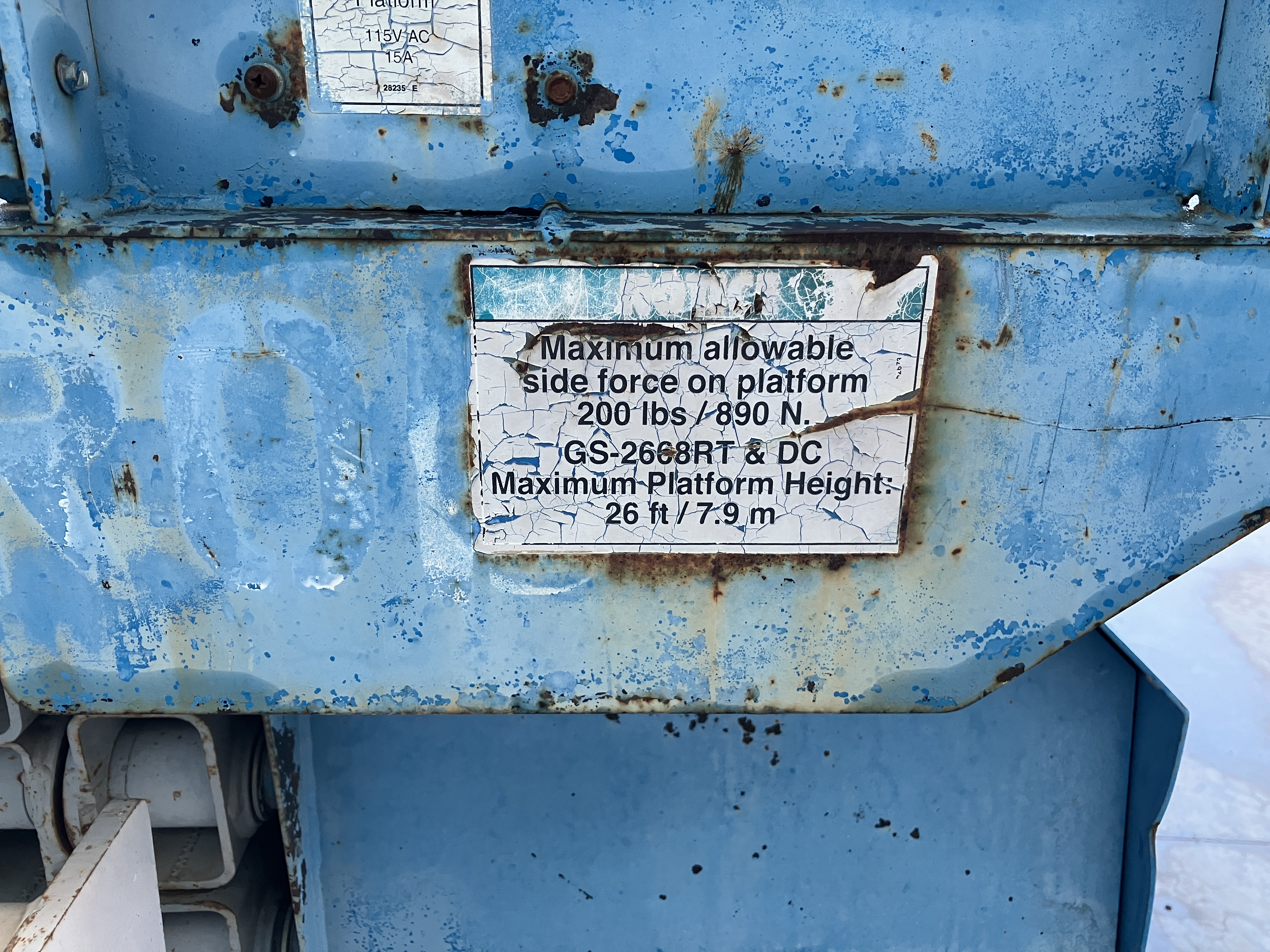 Used 26FT Genie Scissors Lift STOCK #4215