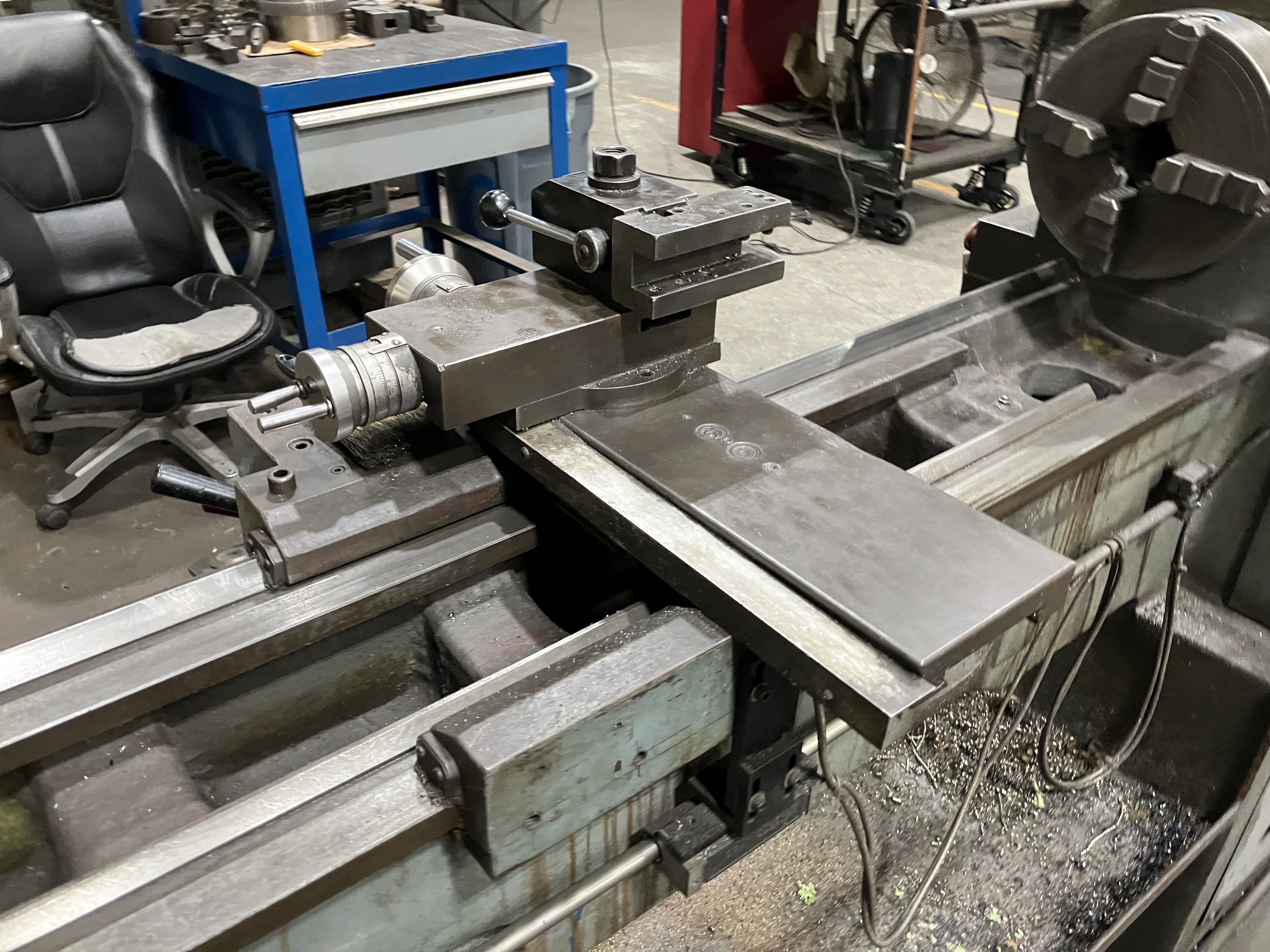 Used Shenwai Chieftain 1560 Lathe Serial #10490 #4228 for
