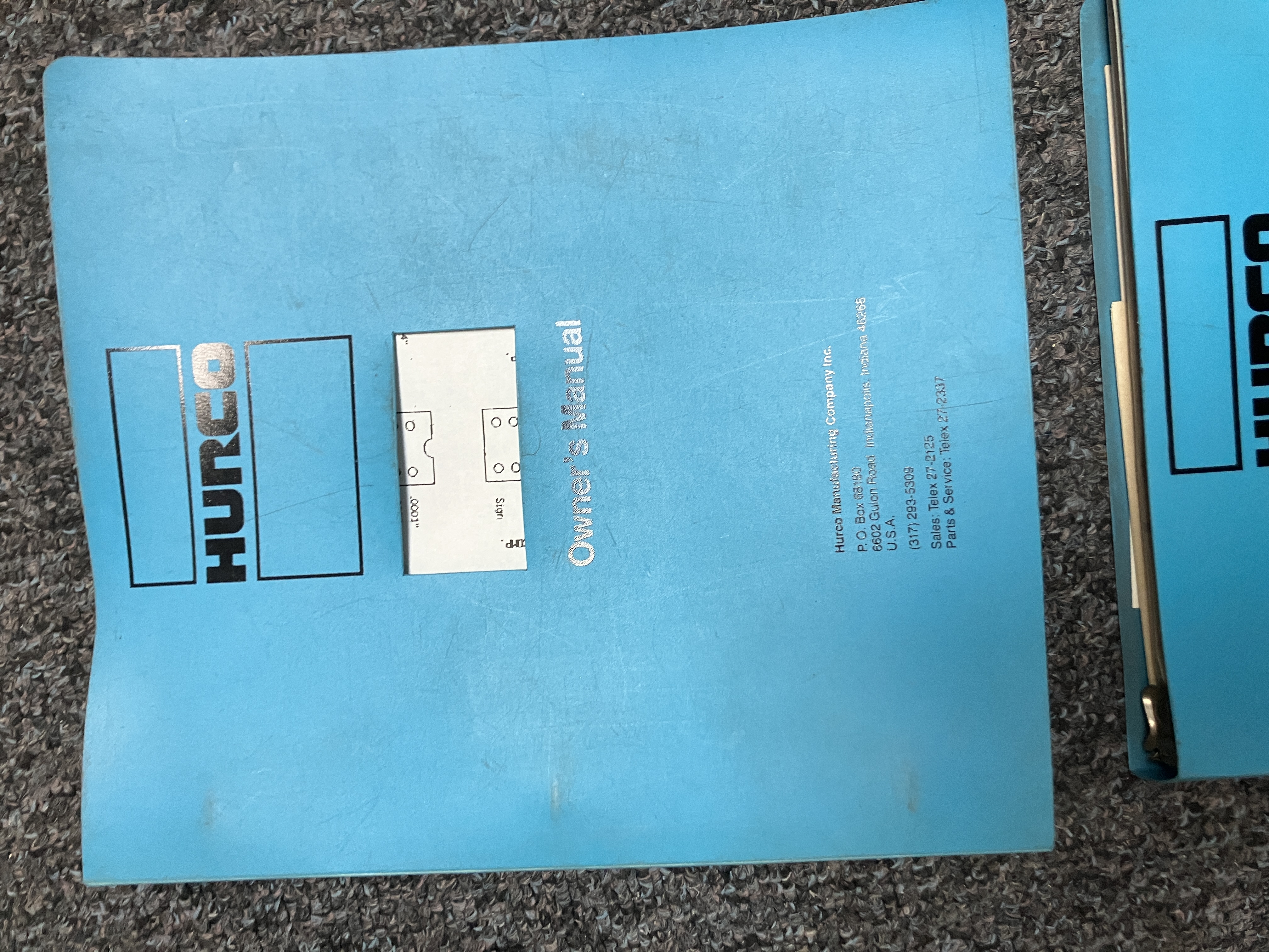 Used Hurco KMB1 3 Axis Knee Mill 14"X50" #4187