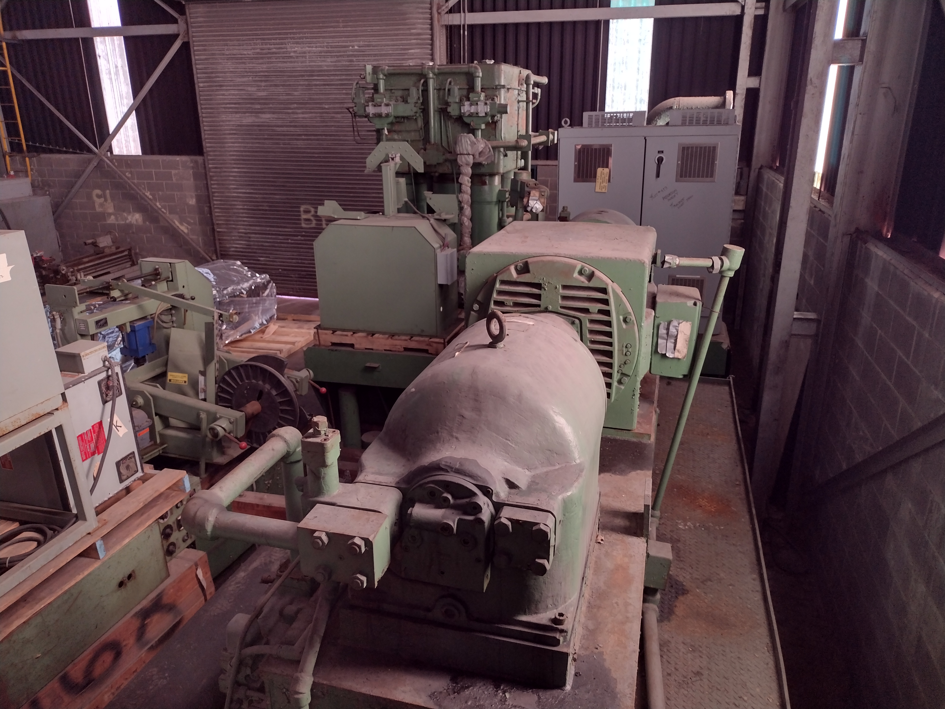 Used *$35,000*  600 Ton Farquhar Straight Side Hydraulic Press; 50" x 50" Bed; 72" Stroke; 144" DLO; High Speed;