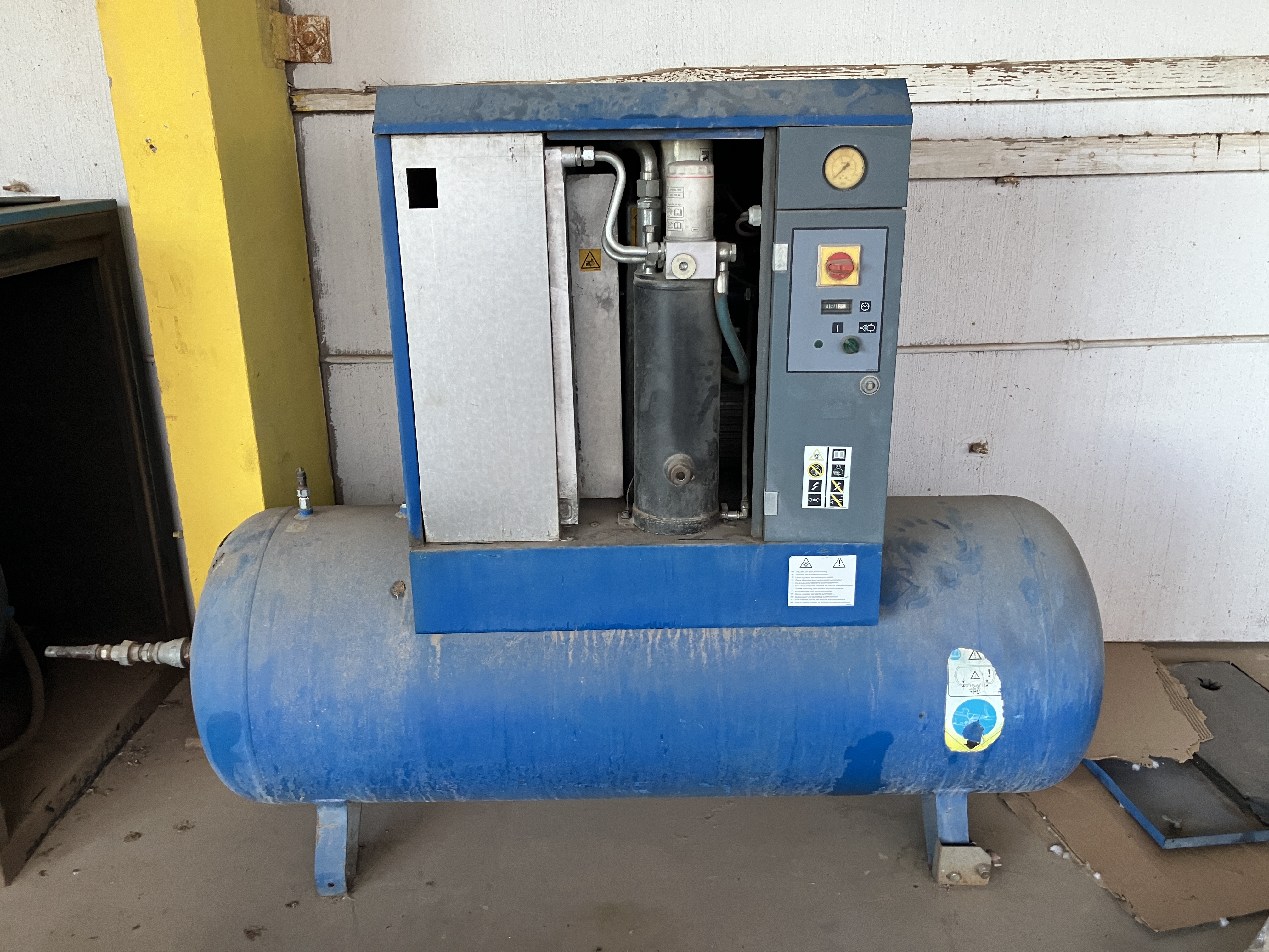 Used 15 HP Quincy Air Compressor #4213
