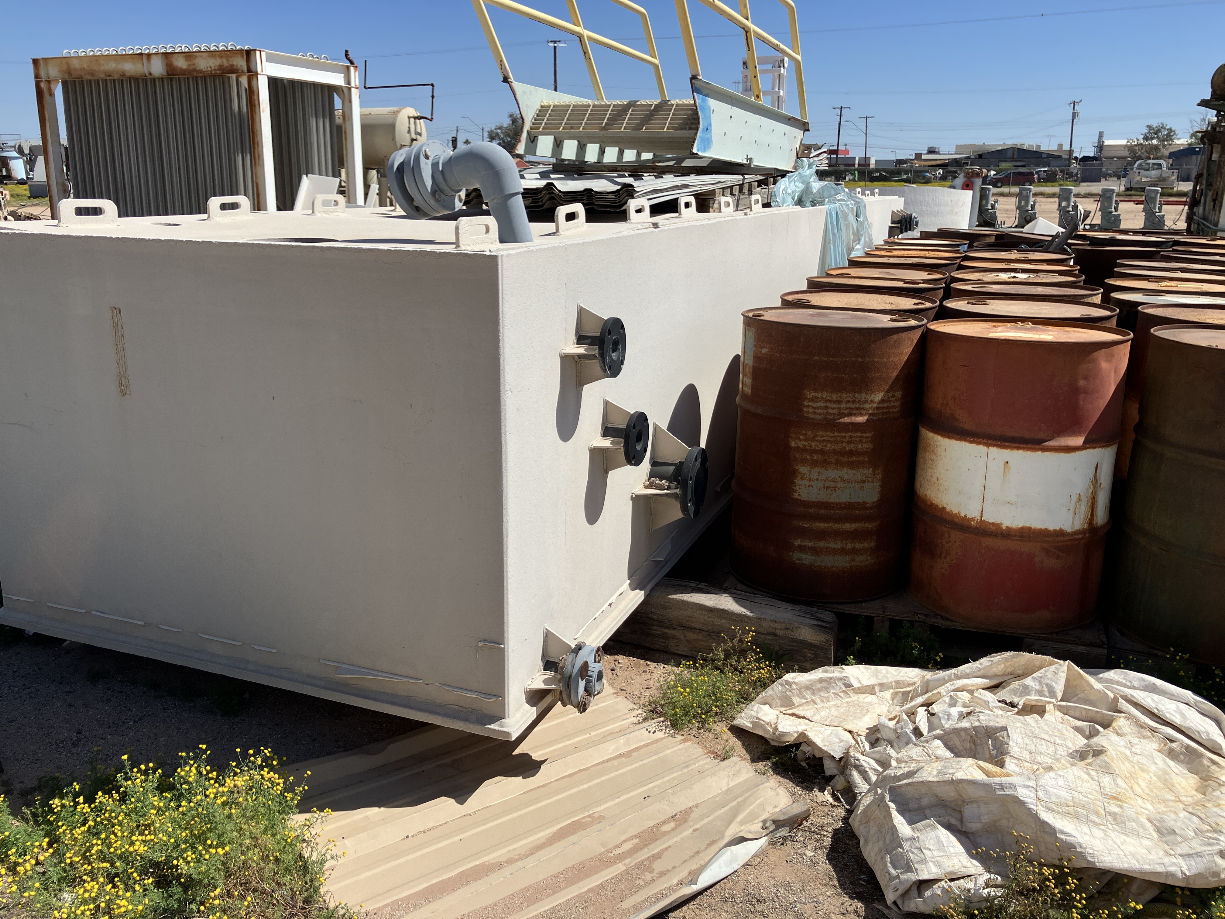 Used Water Treatment Tank #4252