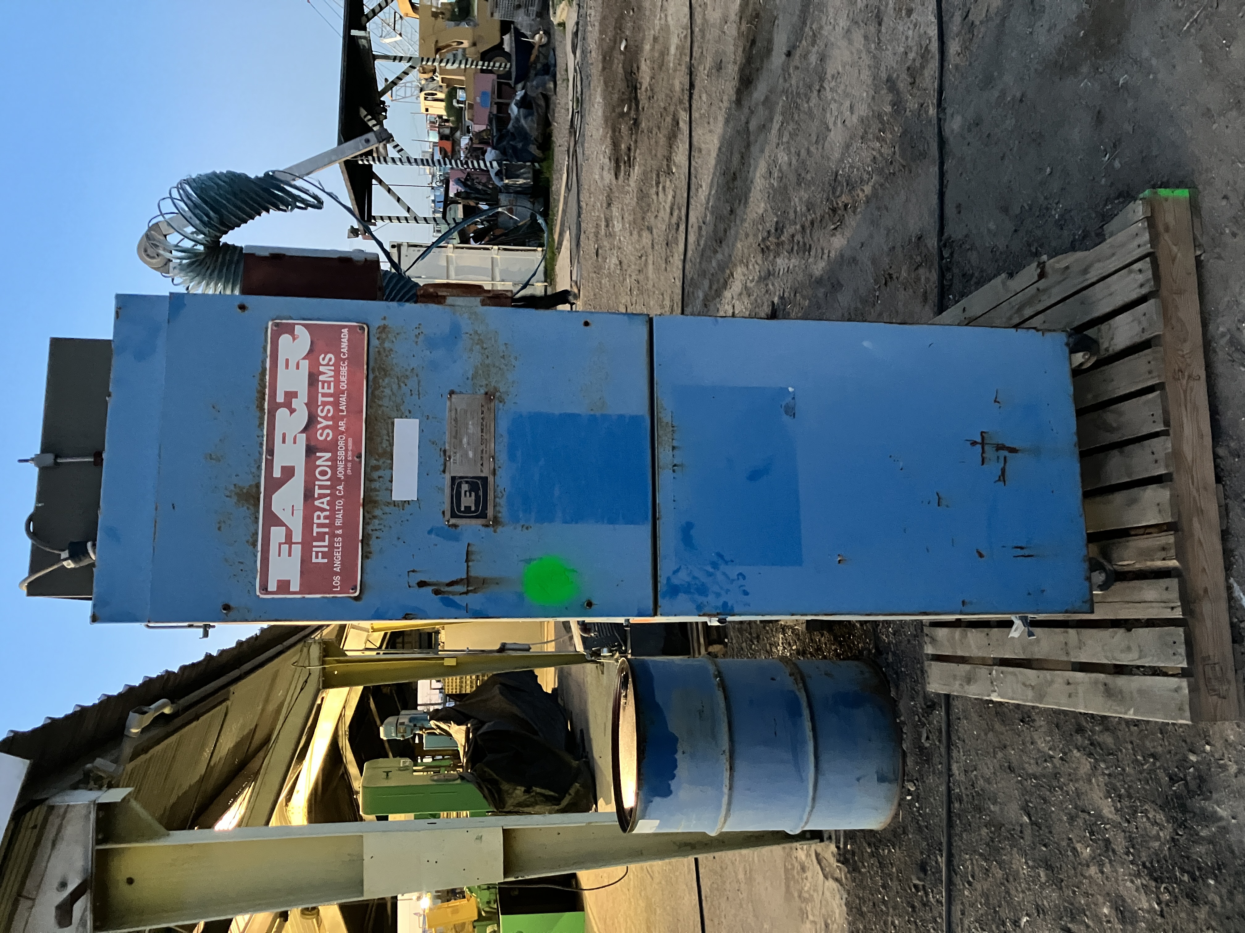 Used TENKAY FARR DUST COLLECTOR COLLECTION FILTER SYSTEM Model 2FDC