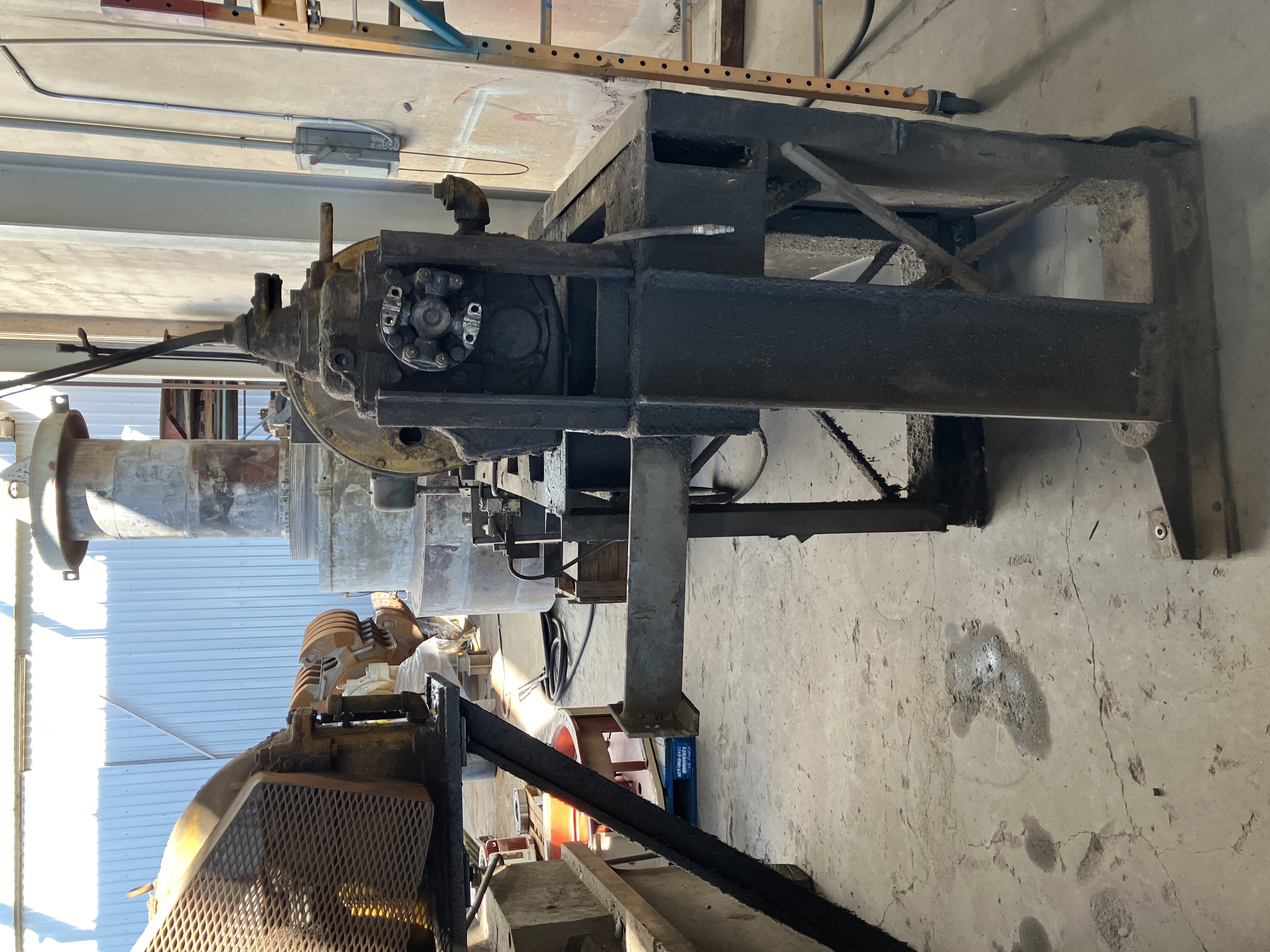 Used Niles Pond Lathe 90" Swing x 16' 6" C-C #4226