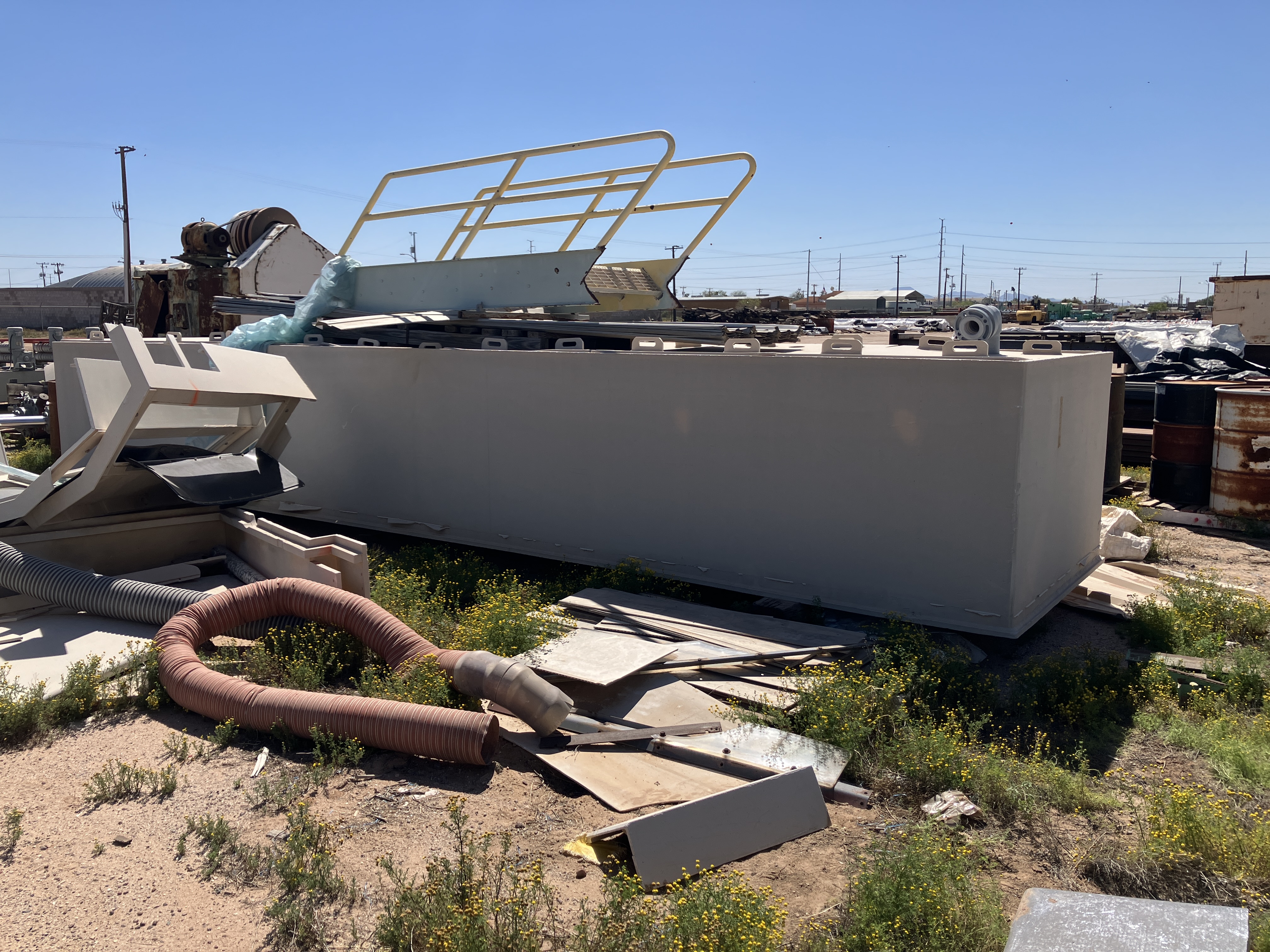 Used Water Treatment Tank #4252