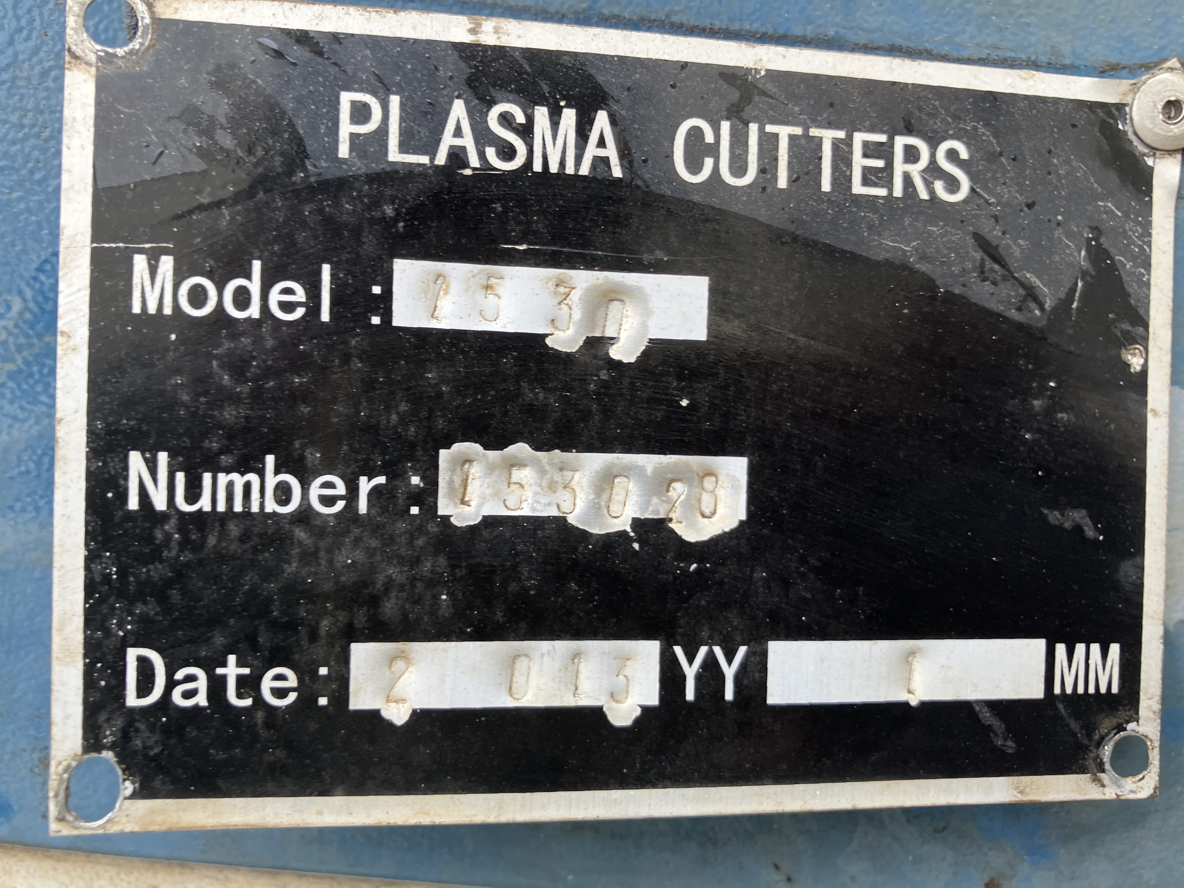 Used Baileigh CNC Plasma#4216