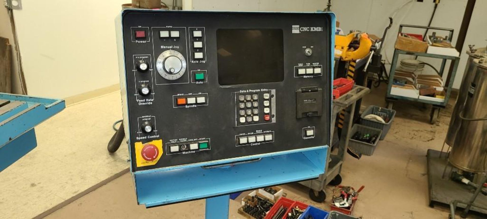 Used Hurco KMB1 3 Axis Knee Mill 14"X50" #4187