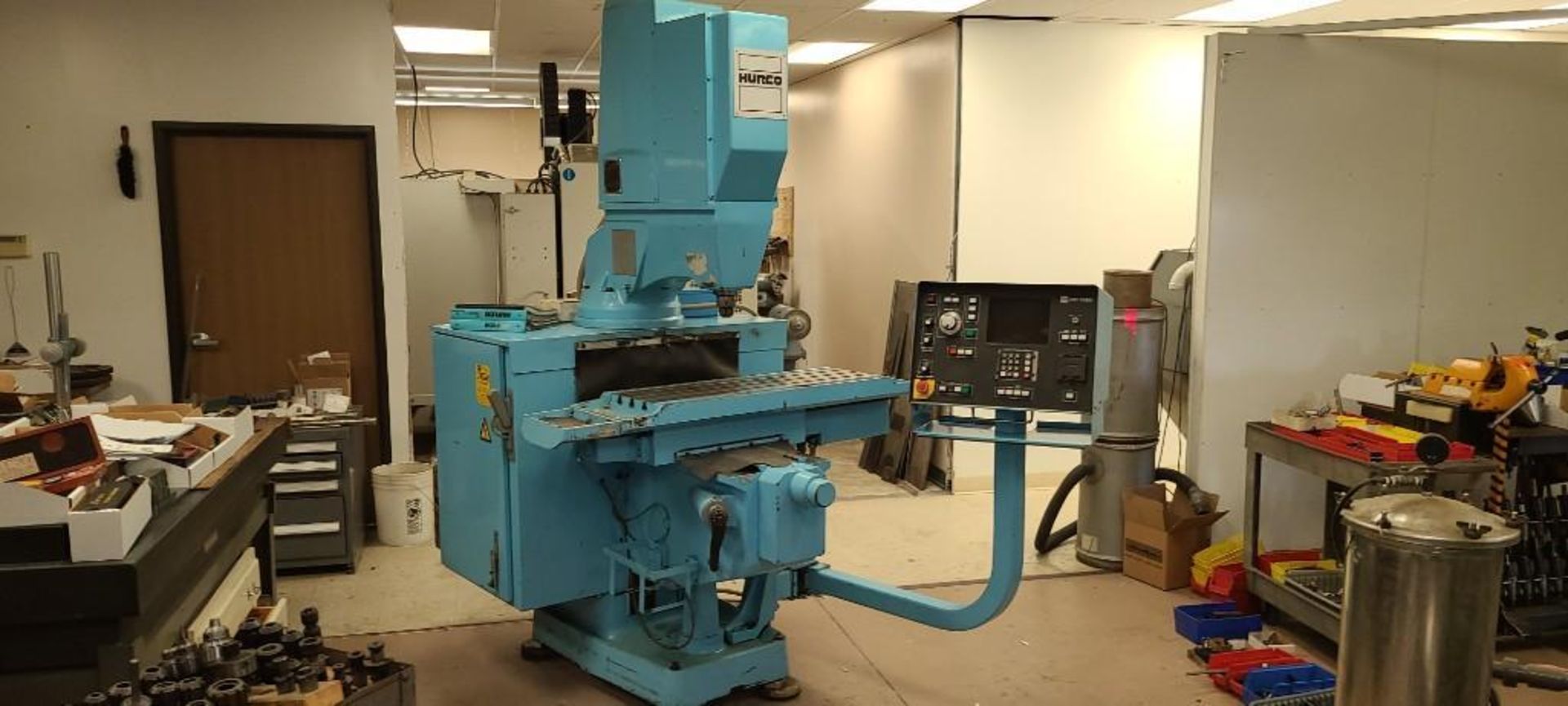 Used Hurco KMB1 3 Axis Knee Mill 14"X50" 4187 for Sale i...