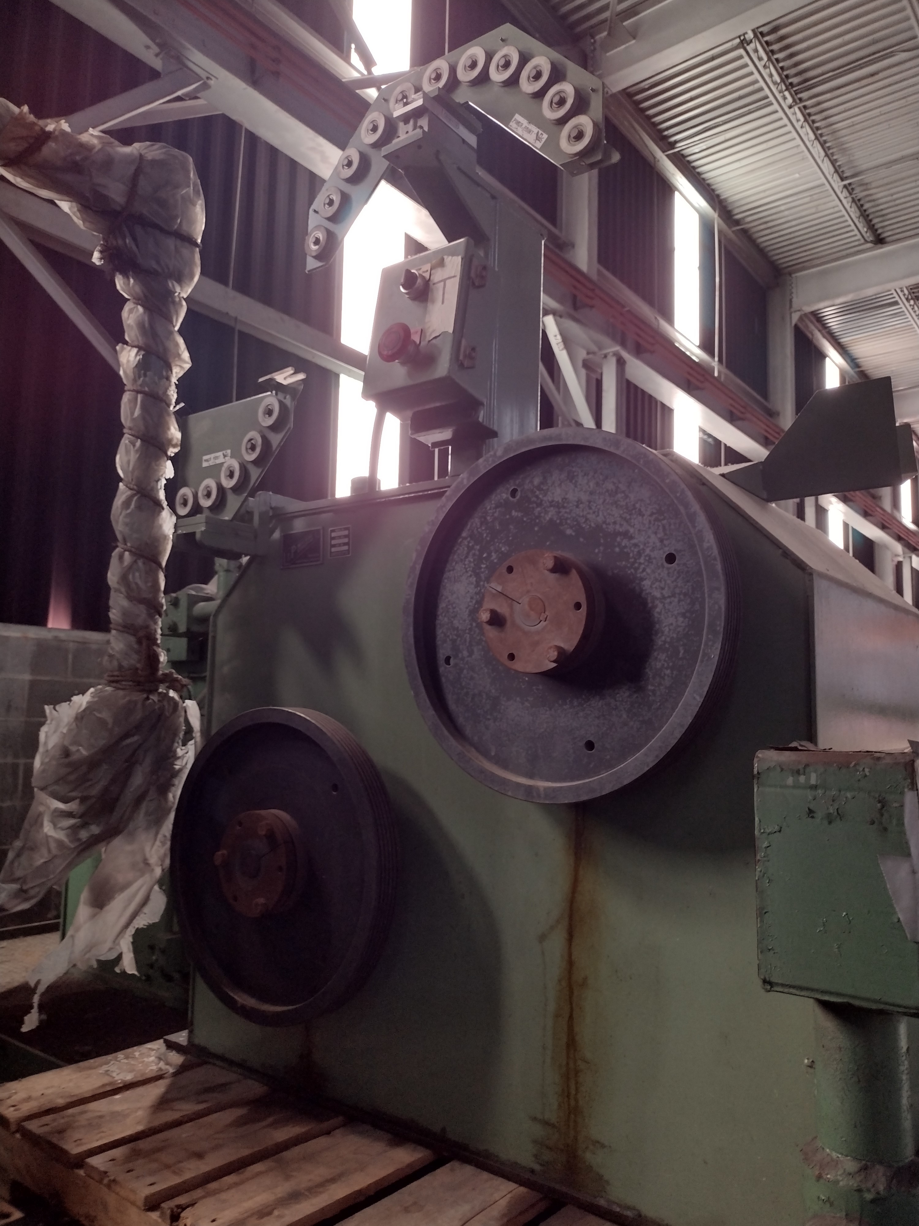 Used L&P Continuous High Precision Wire Heat Treating / Plating / Coating Line