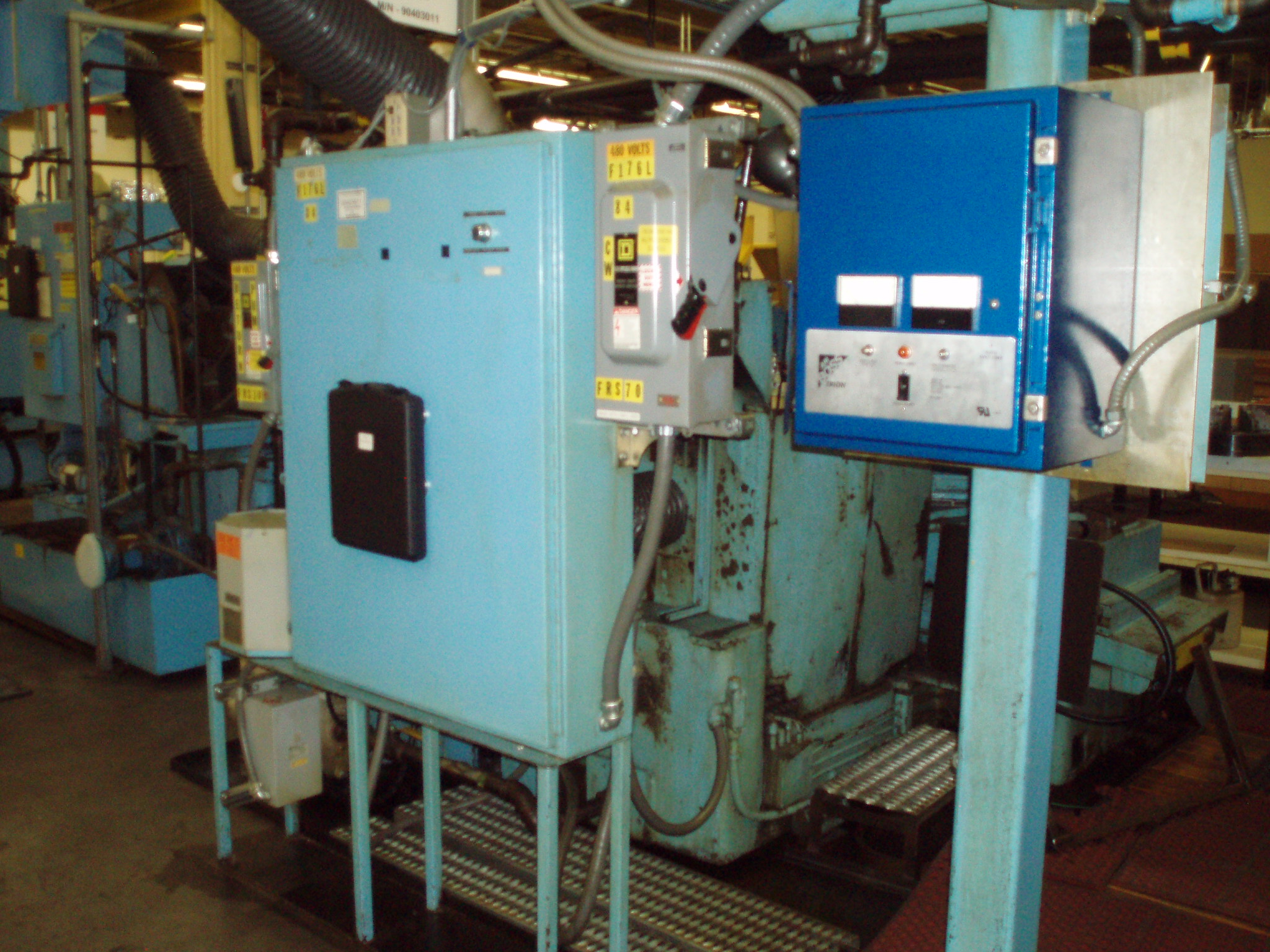 Used 48" NORTON “High Swing” Universal Cylindrical Grinder; Chucking Type #2746