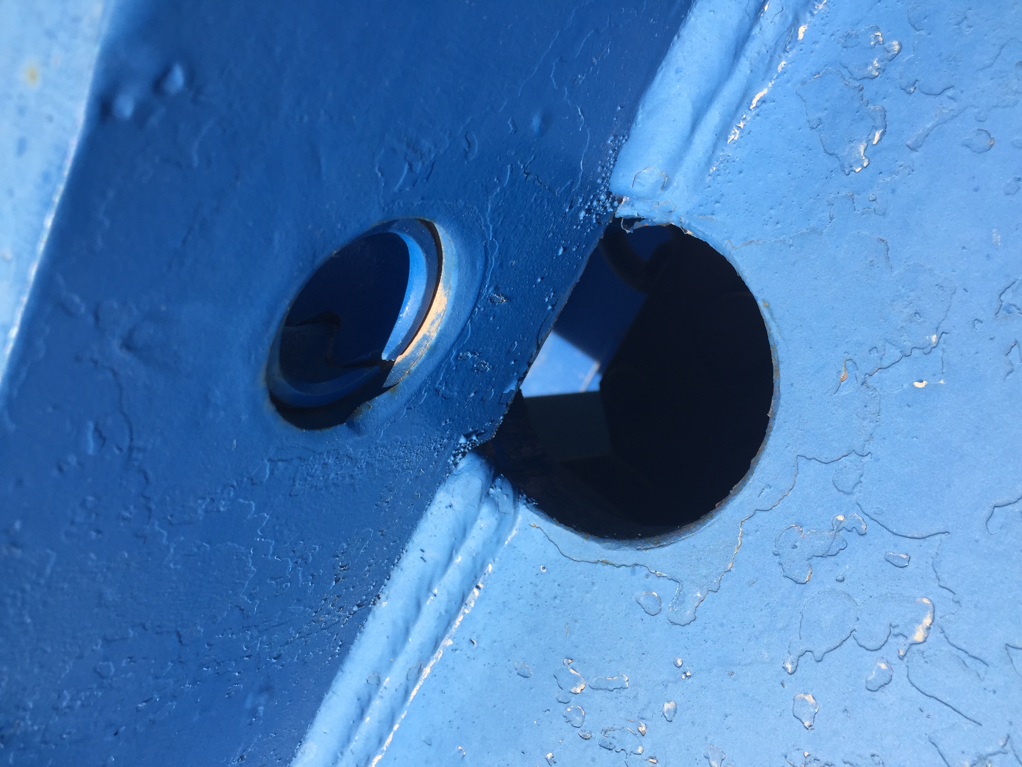 Used Navco Model JR-206-OHS Overhead Railcar Shaker; Mfg. 2006, Almost new condition