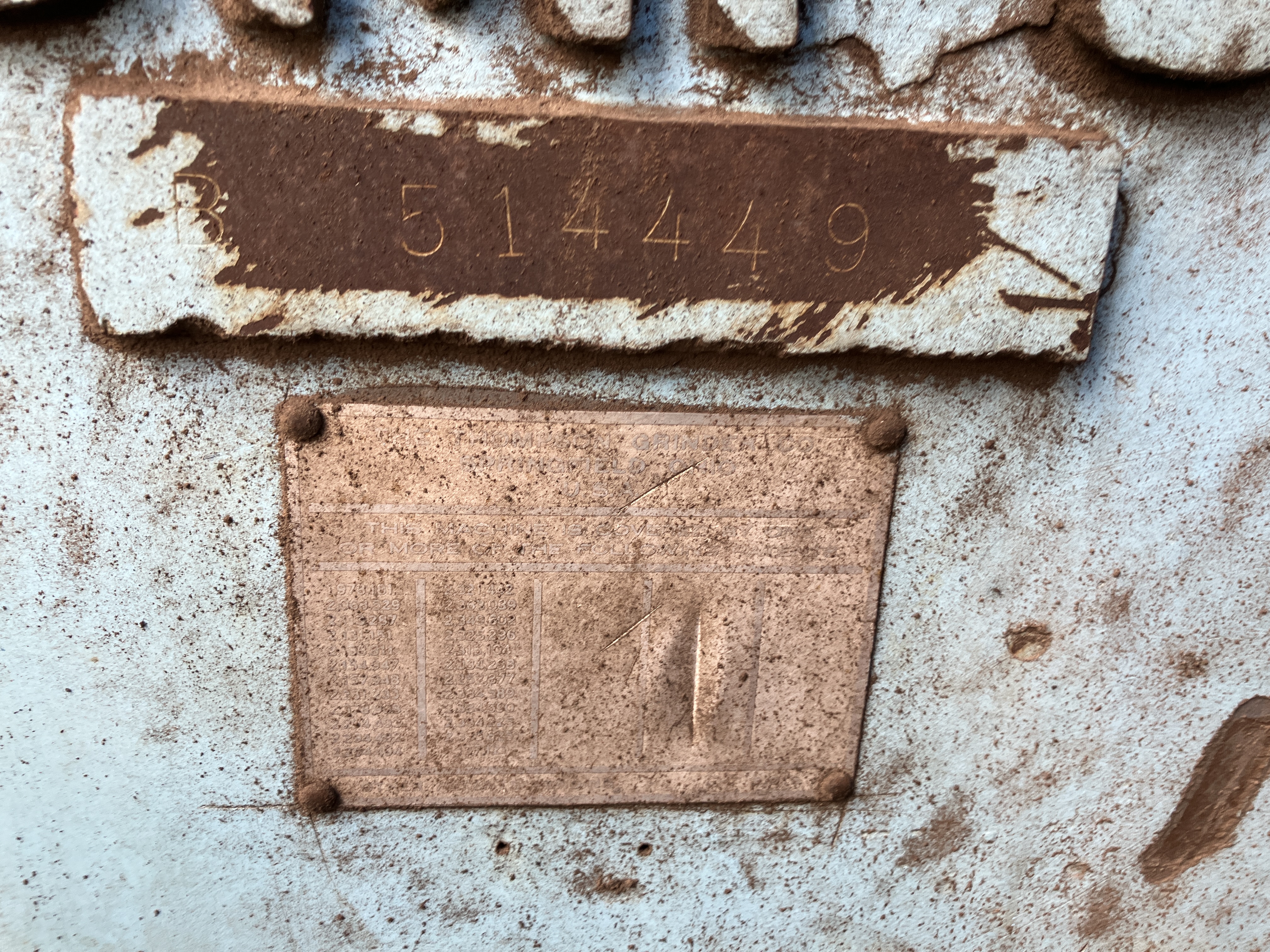 Used Thompson Surface Grinder # 4230