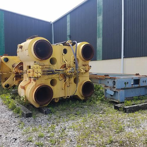 Used 2,000 Ton ENGEL Extrusion Press; Horizontal Hydraulic Type; MFG: 1995, *Need moved ASAP*